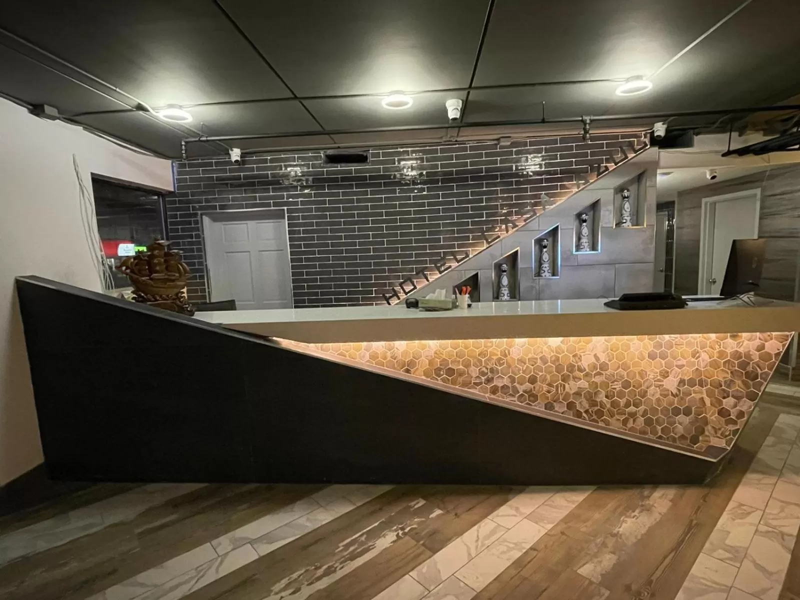 Lobby or reception in Casa Azul Hotel Blu-UBS Arena