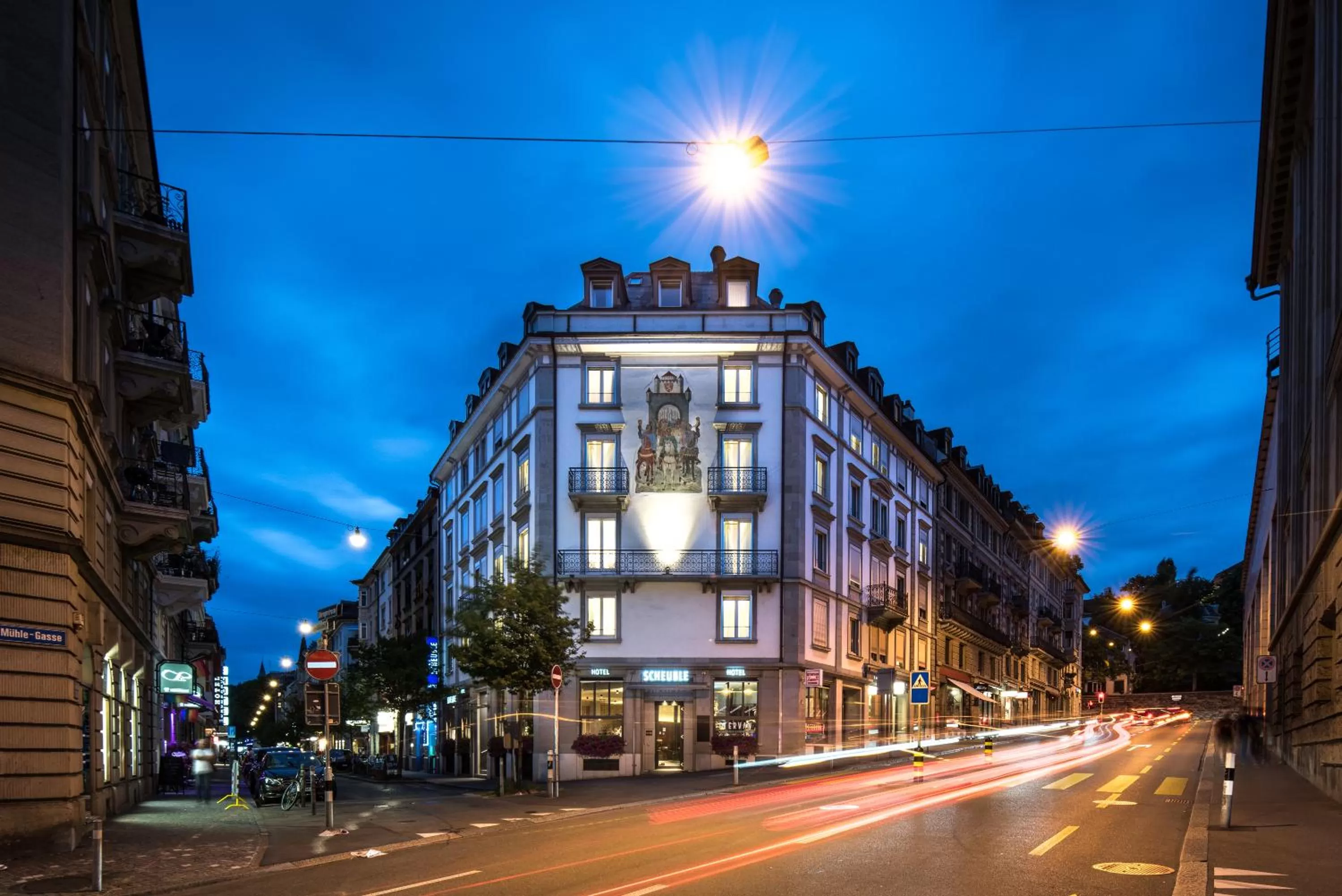 Property building in Hotel Scheuble