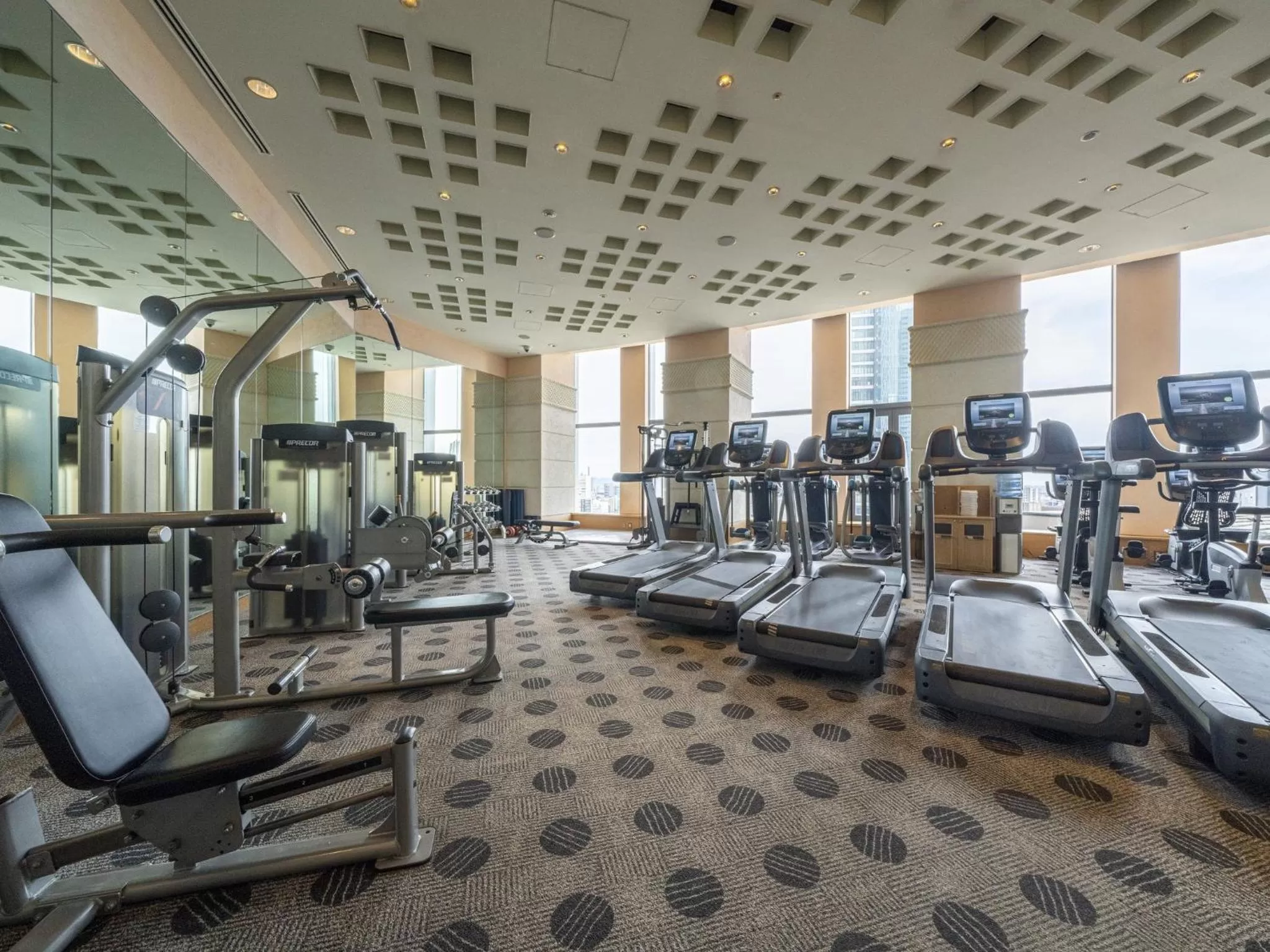 Fitness centre/facilities in Nagoya Marriott Associa Hotel