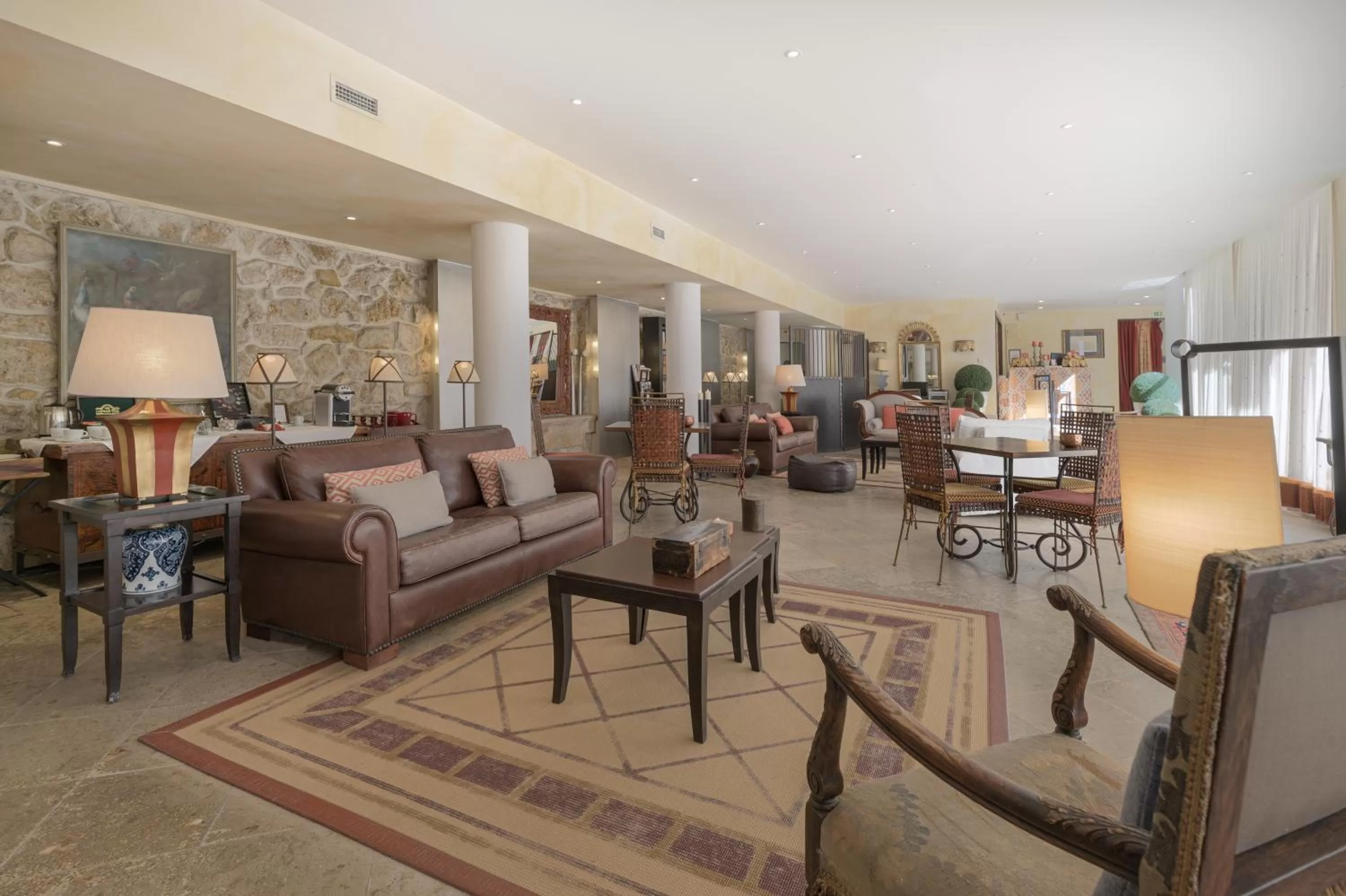 Living room in Solar do Castelo - Lisbon Heritage Collection - Alfama