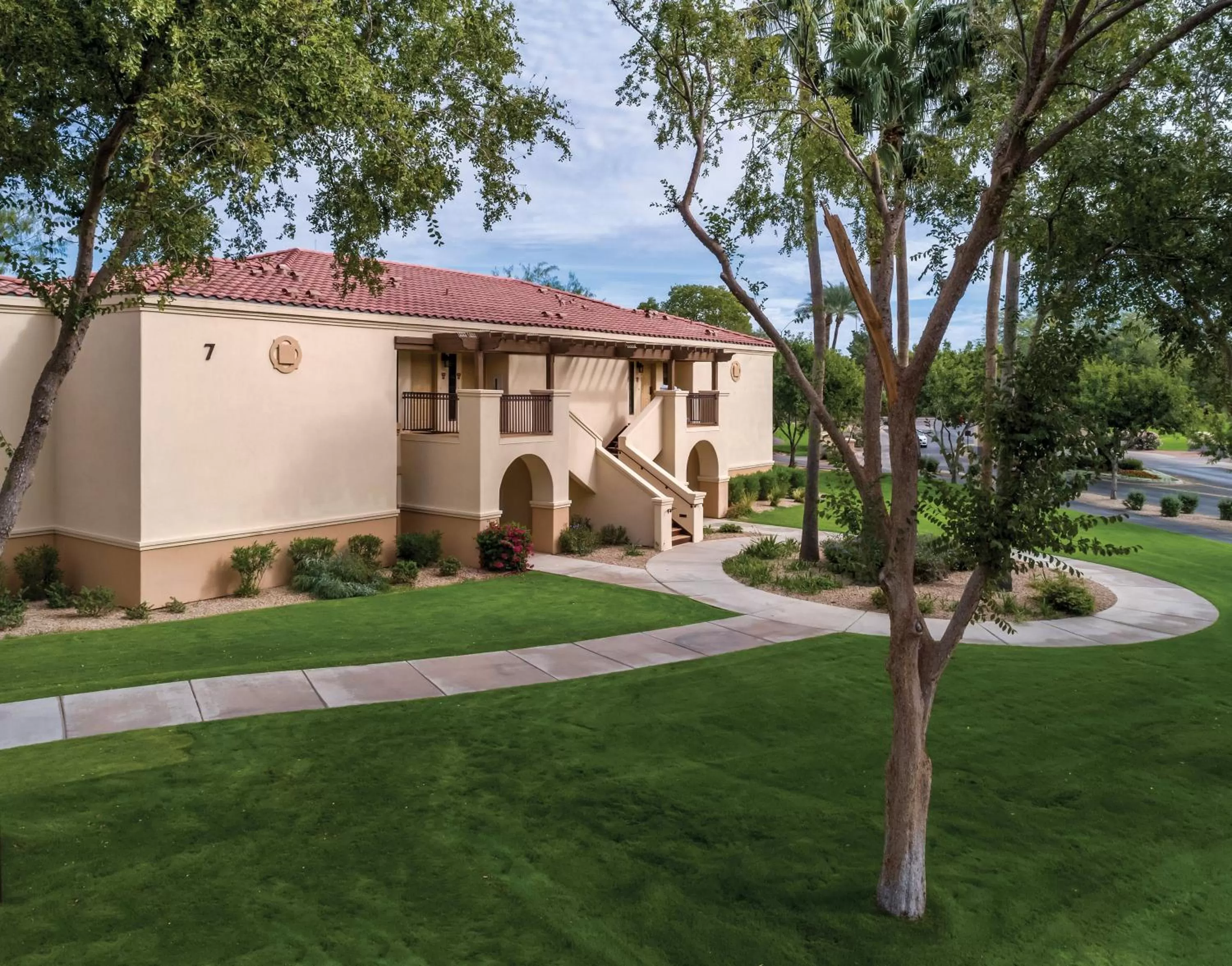 Property building in The Legacy Golf Resort