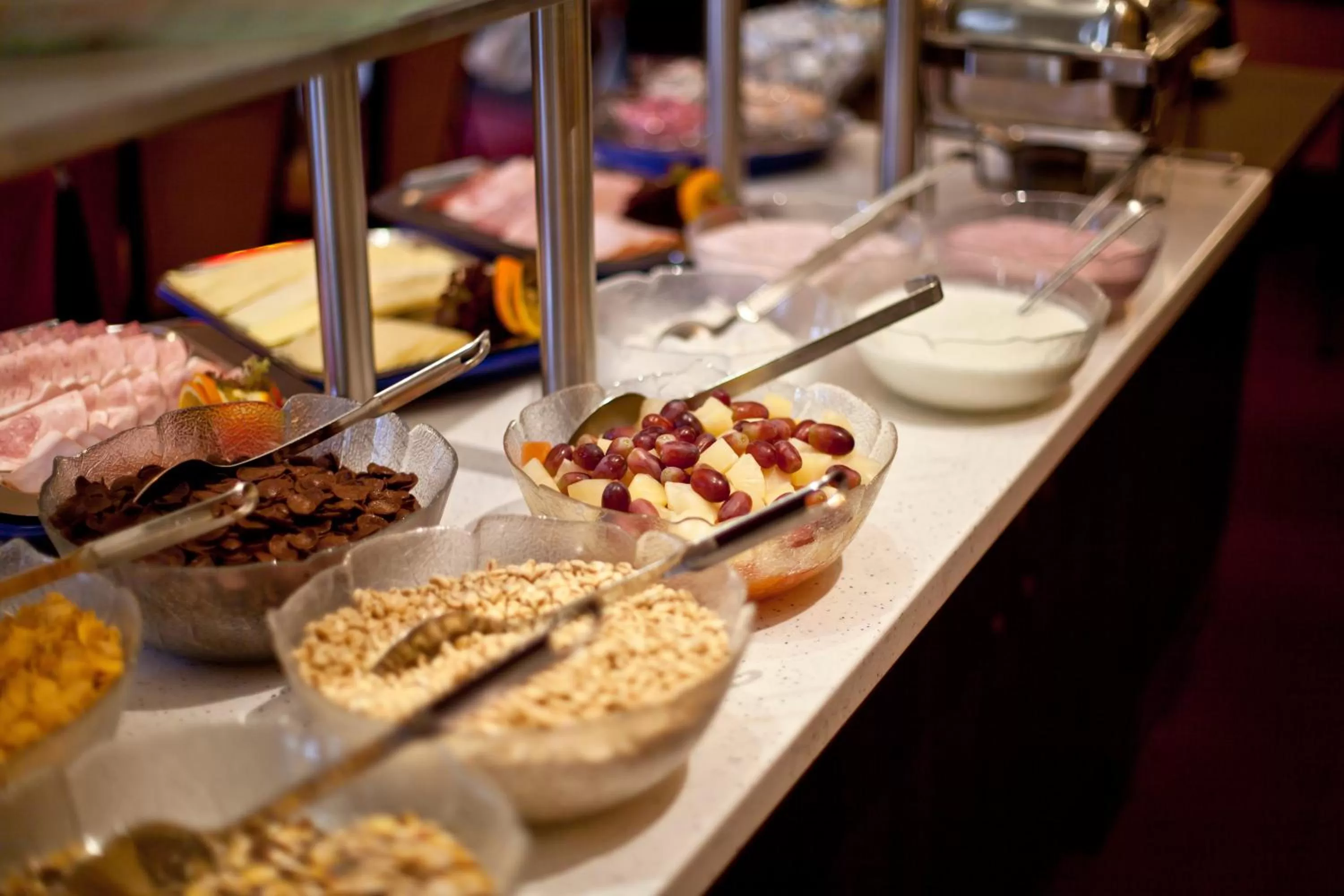 Food and drinks in Hotel Polo am ZOB