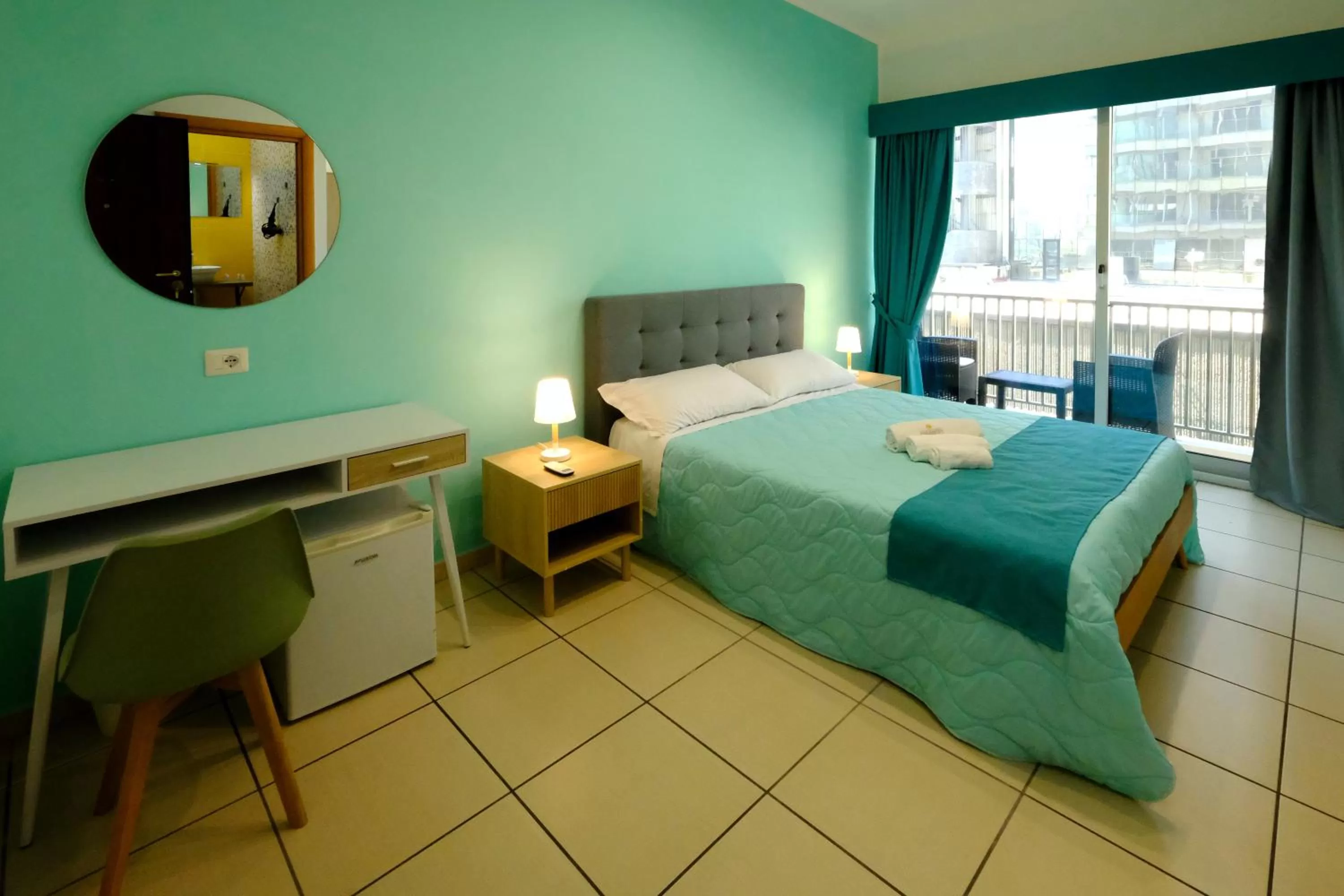 Bed in Donna Elena B&B