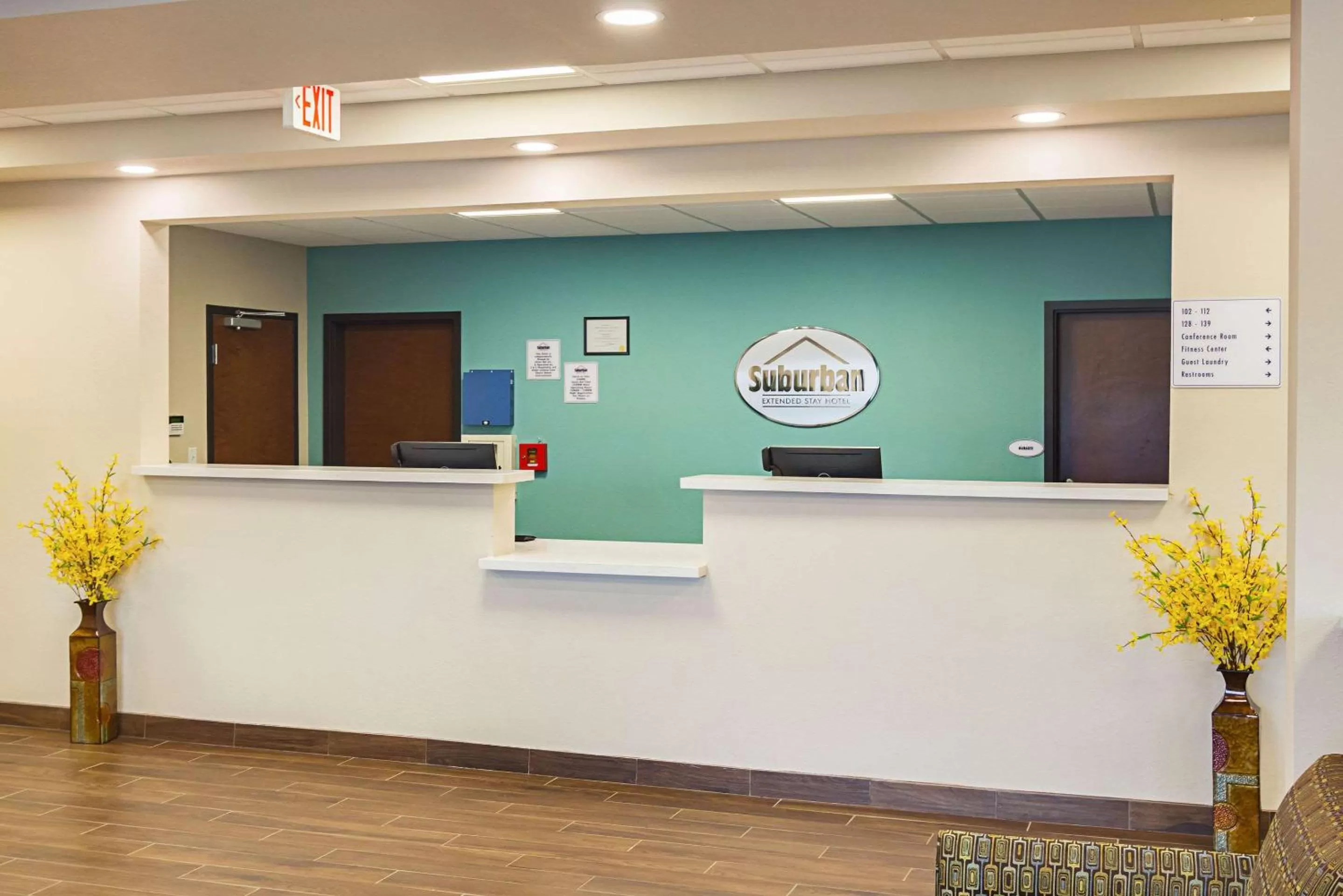 Lobby or reception in Suburban Studios Monaca - Pittsburgh