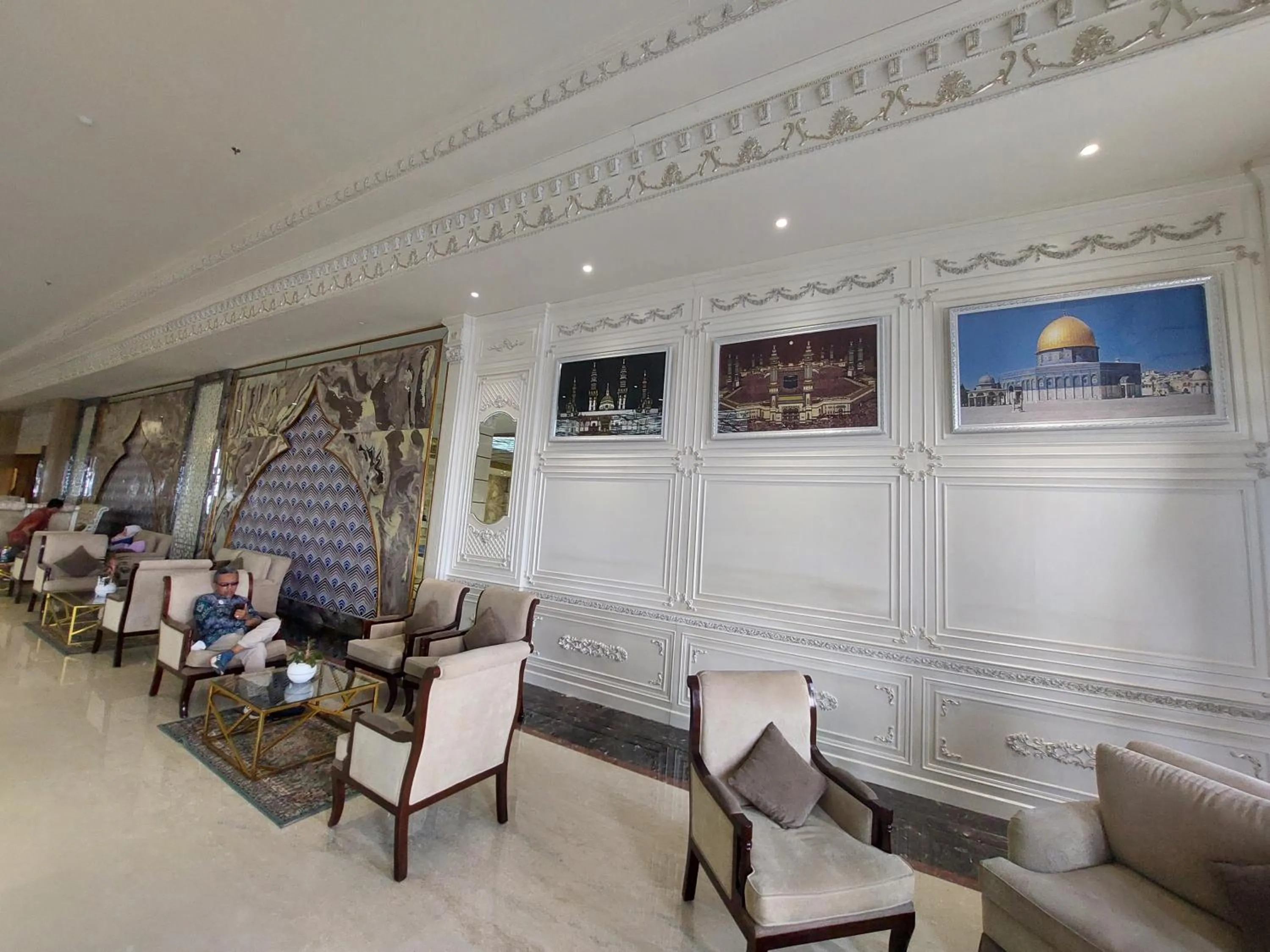 Property building, Seating Area in Grand Dafam Q Hotel Banjarbaru || DHM Syariah