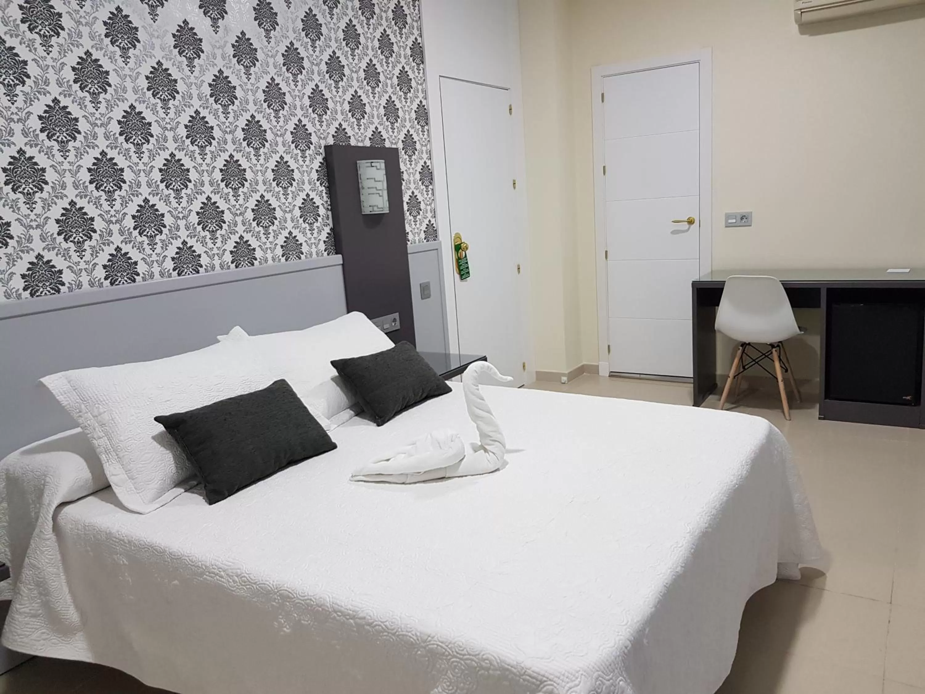 Bed in Hotel Veracruz