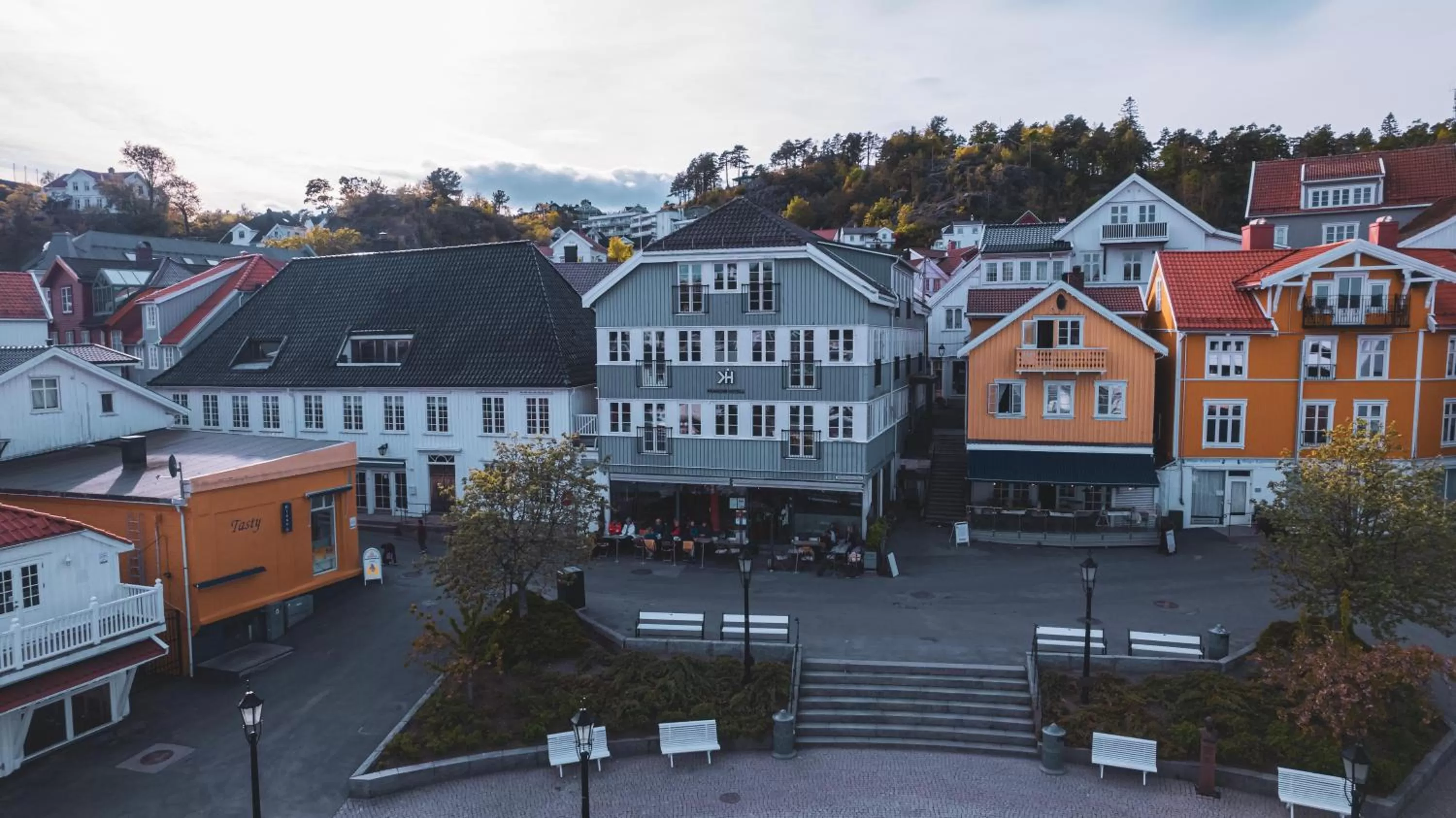 Property building in Kragerø Hotell