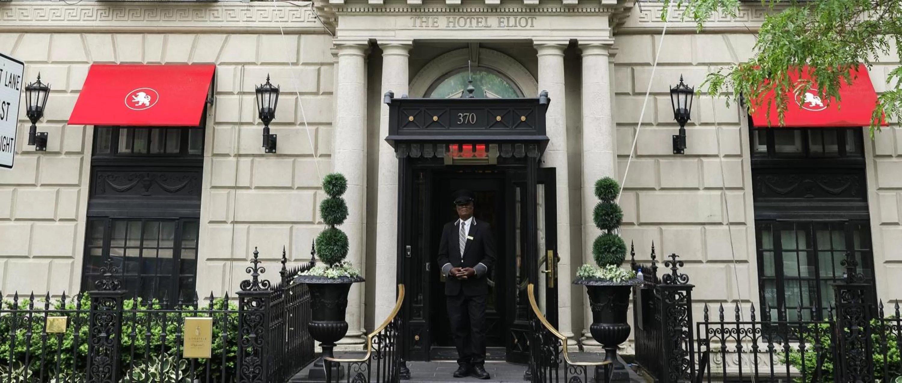 Property building in The Eliot Hotel