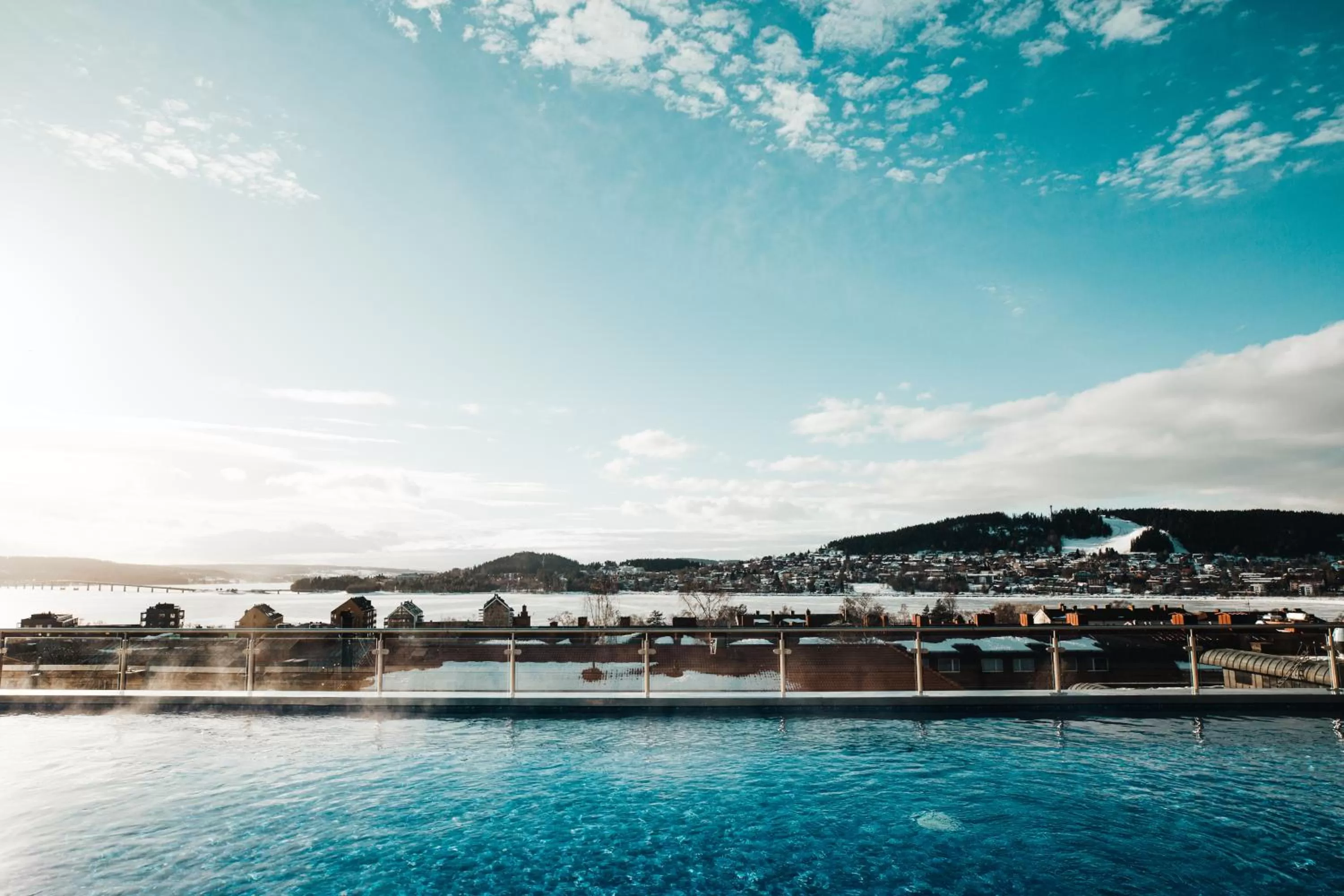 Swimming pool in Hotell Östersund