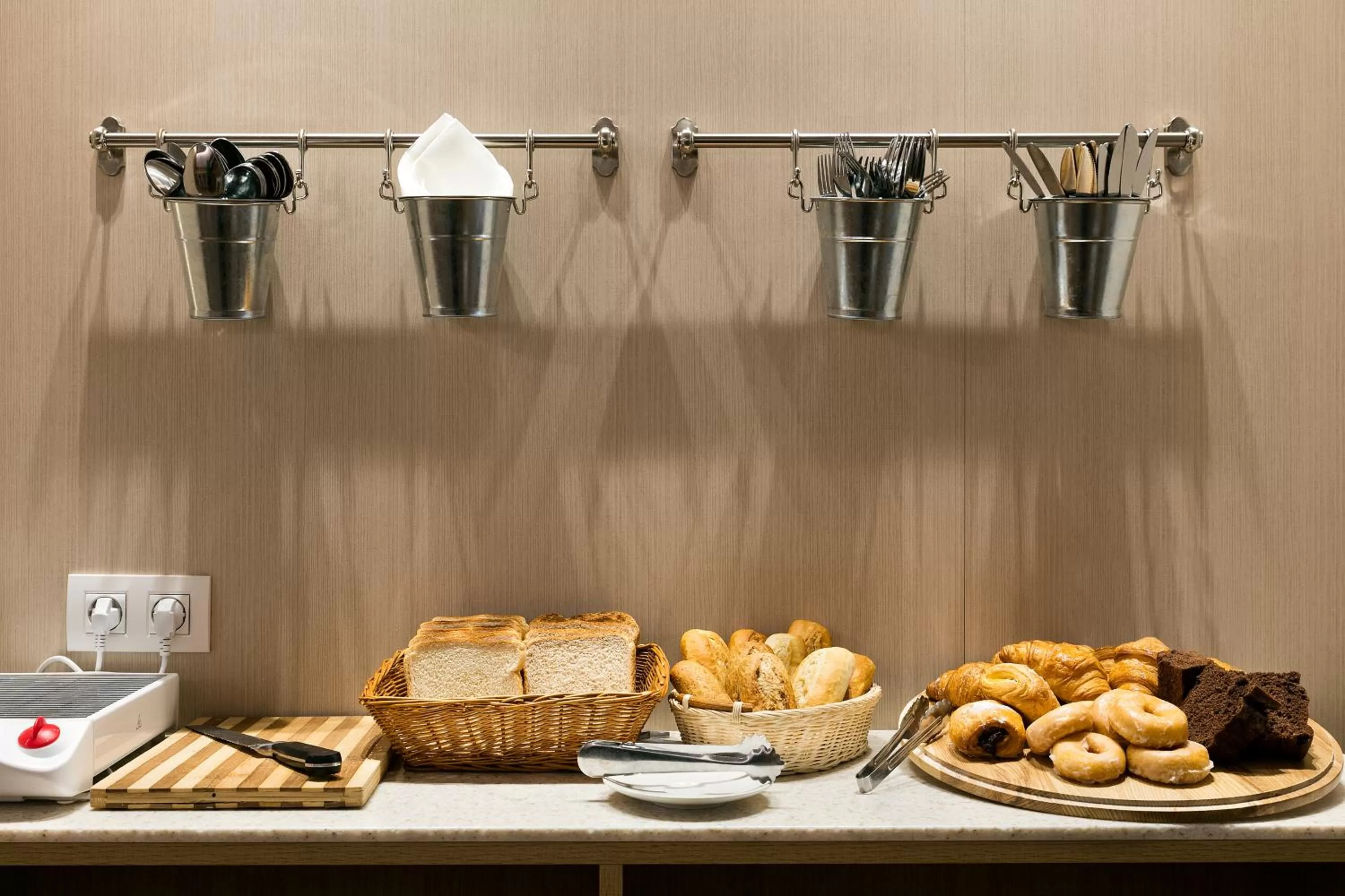 Buffet breakfast in Hotel Acta Laumon