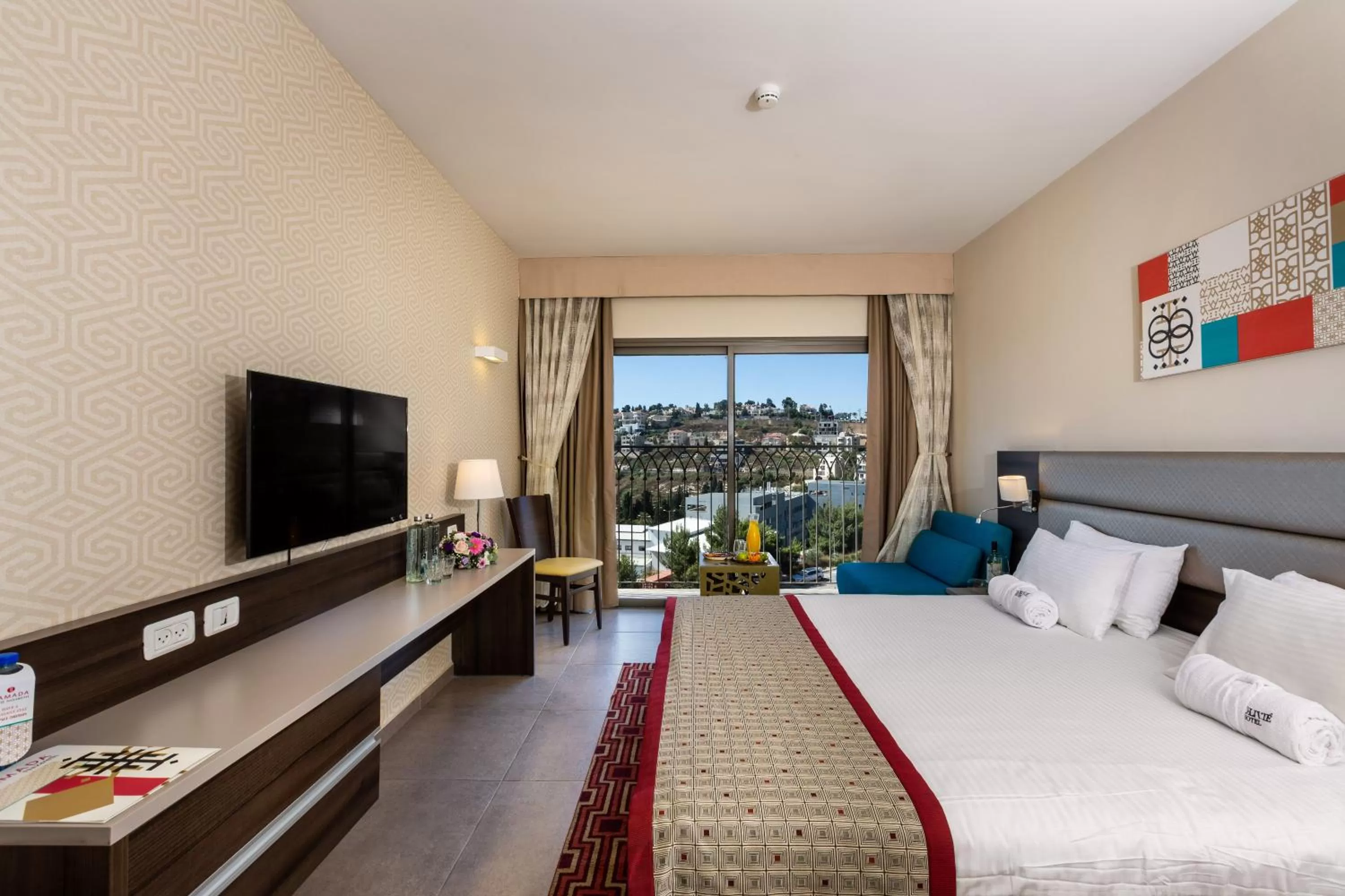 Superior Room with French Balcony - single occupancy in Ramada Olivie Nazareth
