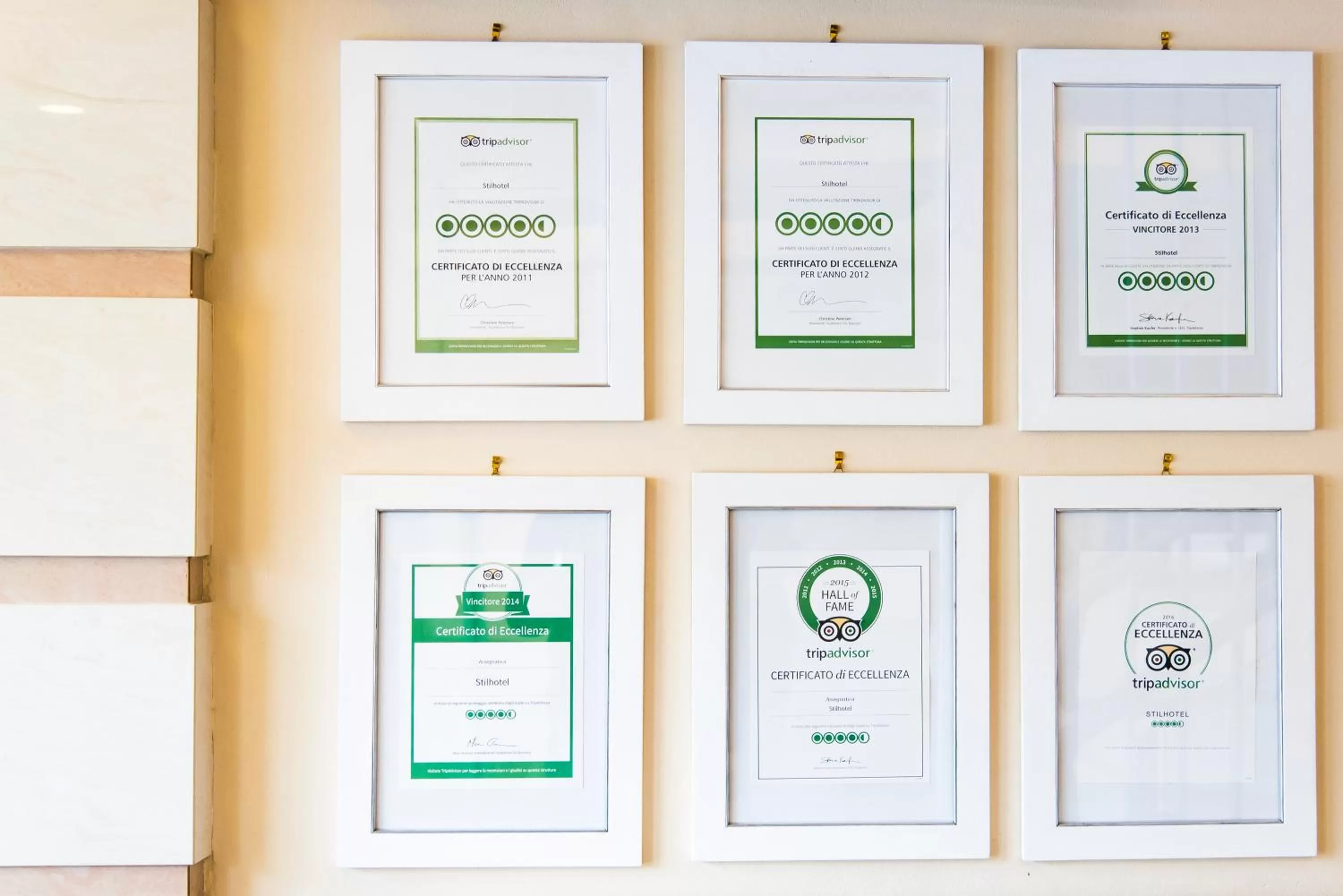 Certificate/Award in Stilhotel