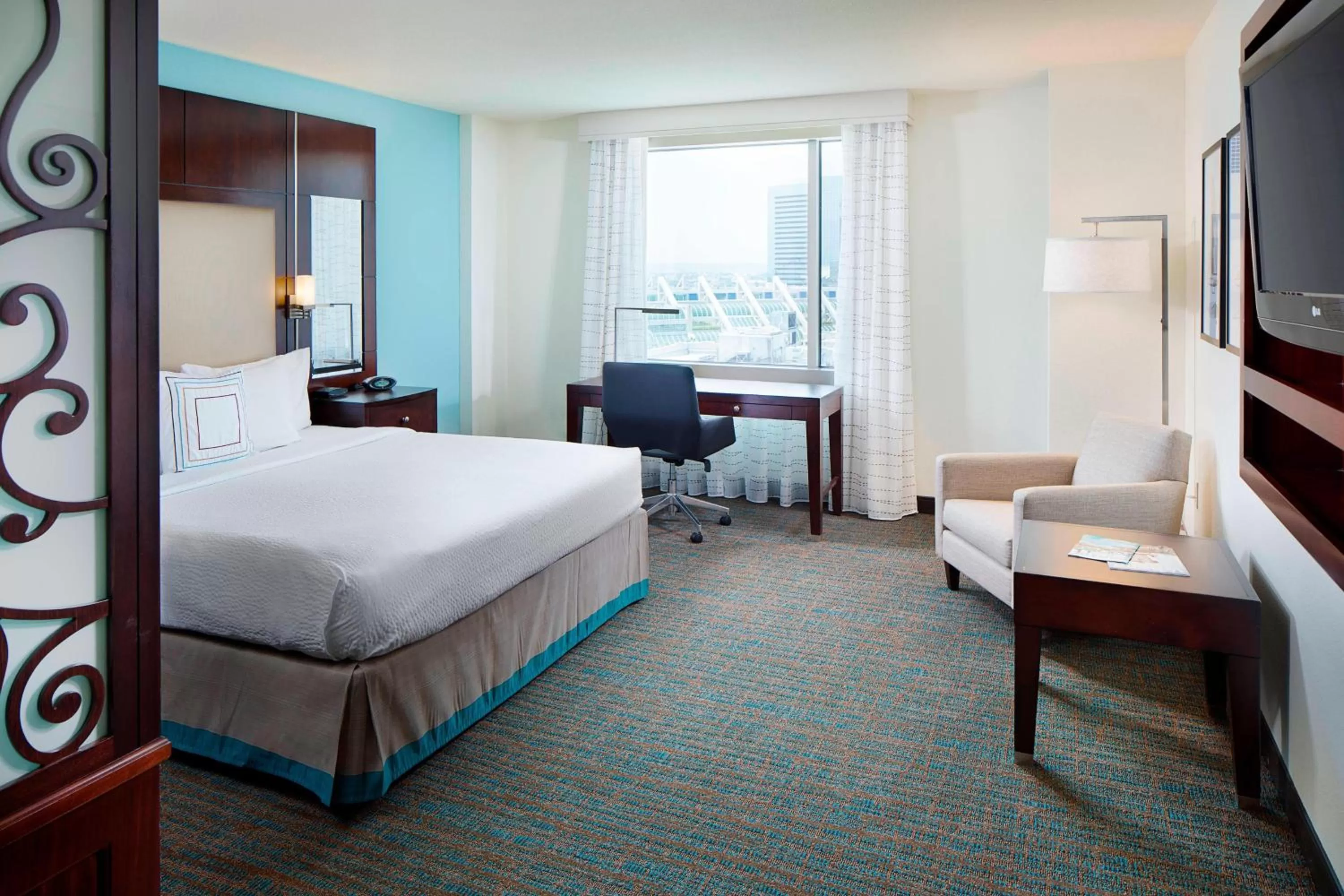 Bedroom, Bed in Residence Inn by Marriott San Diego Downtown/Gaslamp Quarter