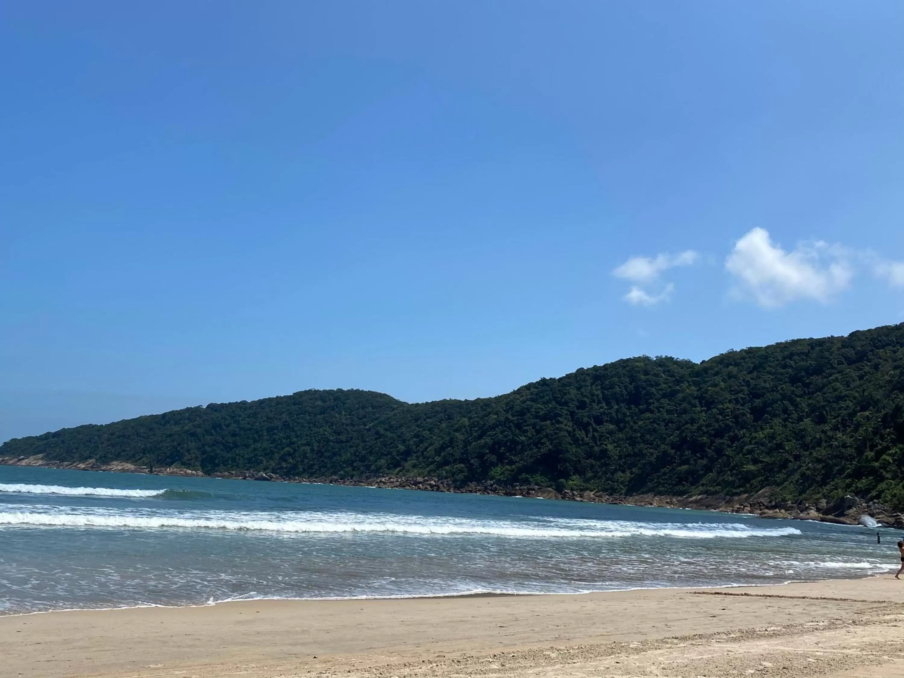 Beach in Apart Hotel Delphin Guaruja