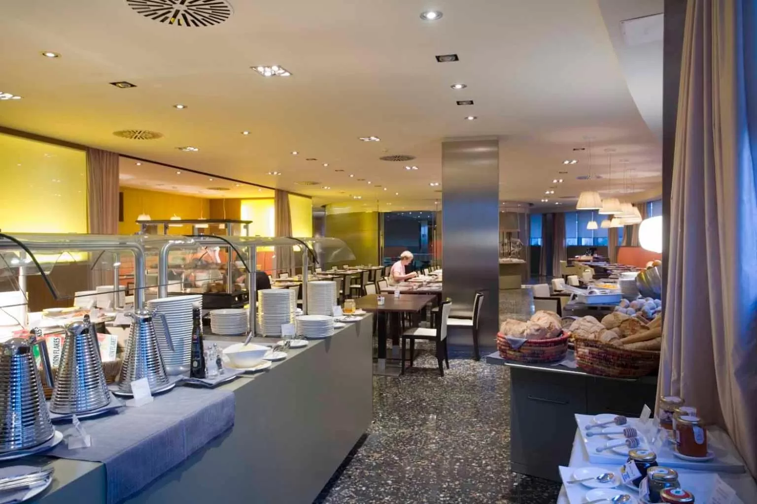 Italian breakfast in UNA HOTELS T Hotel Cagliari