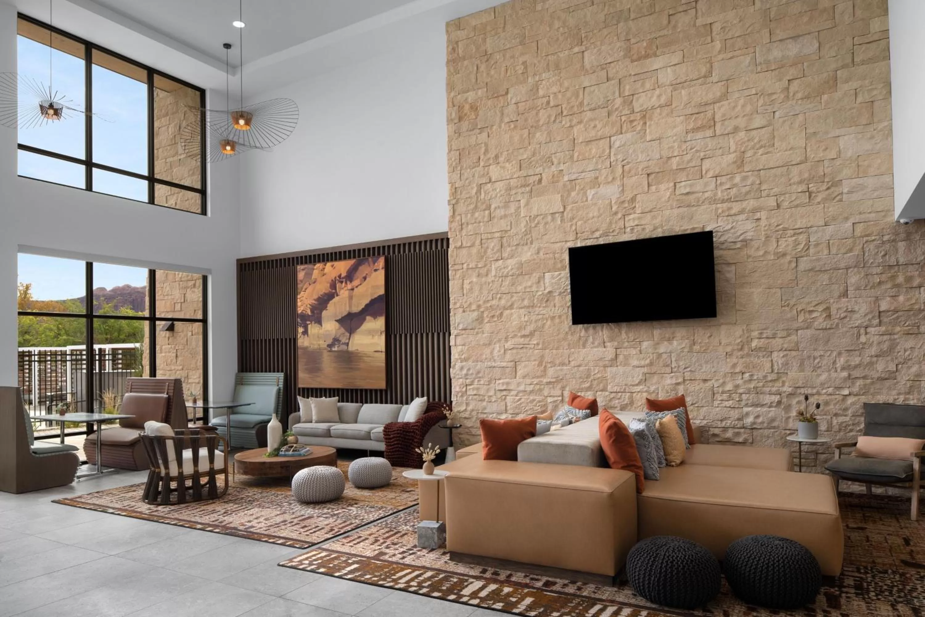 Lobby or reception in Element Moab