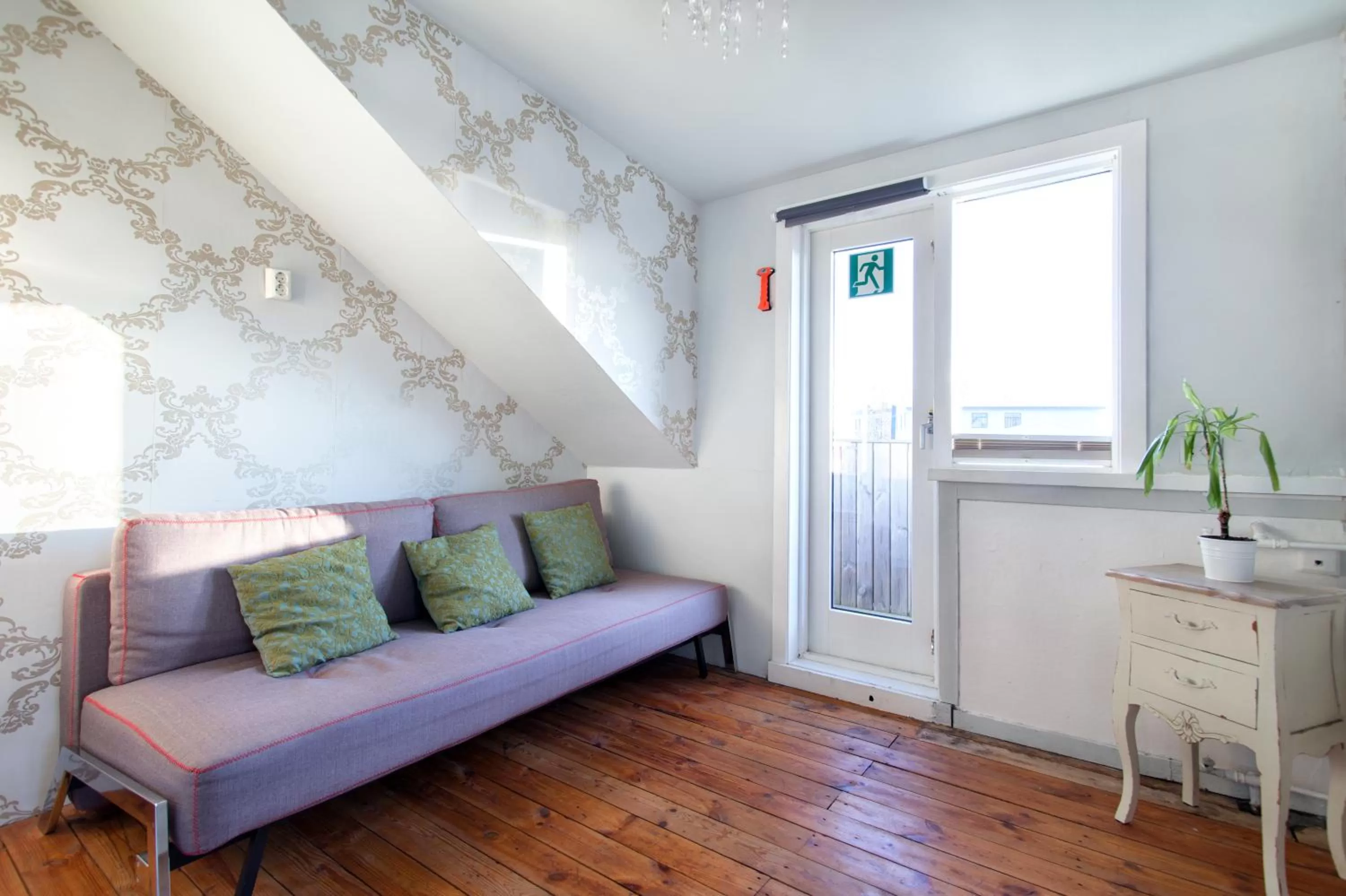 Balcony/Terrace in Blue House B&B