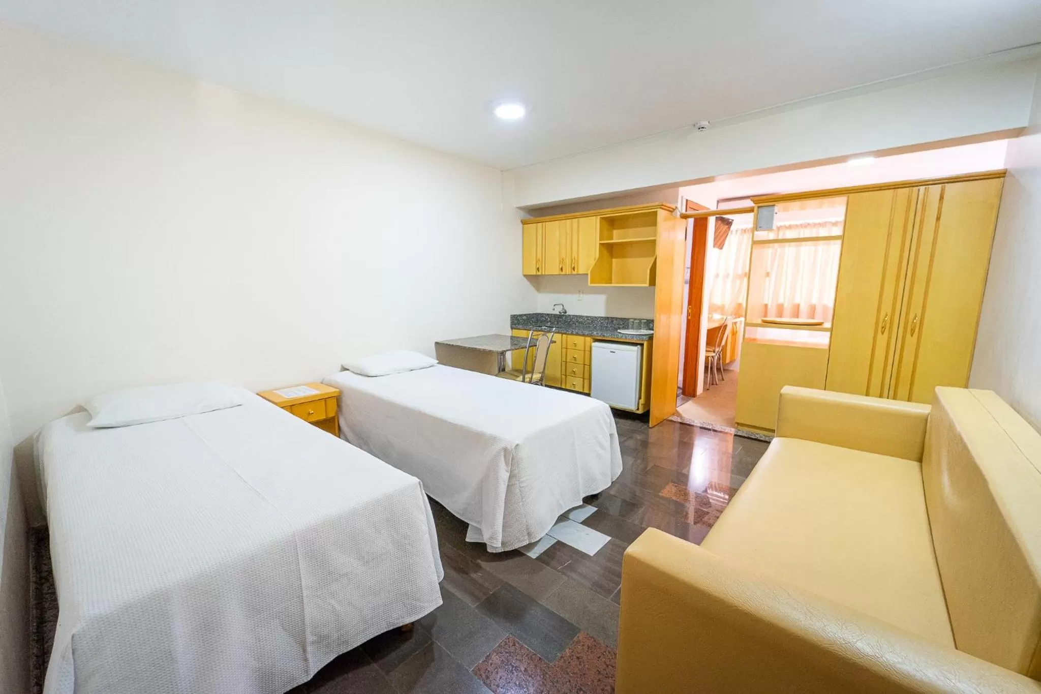 Bed in Condall Palace Hotel