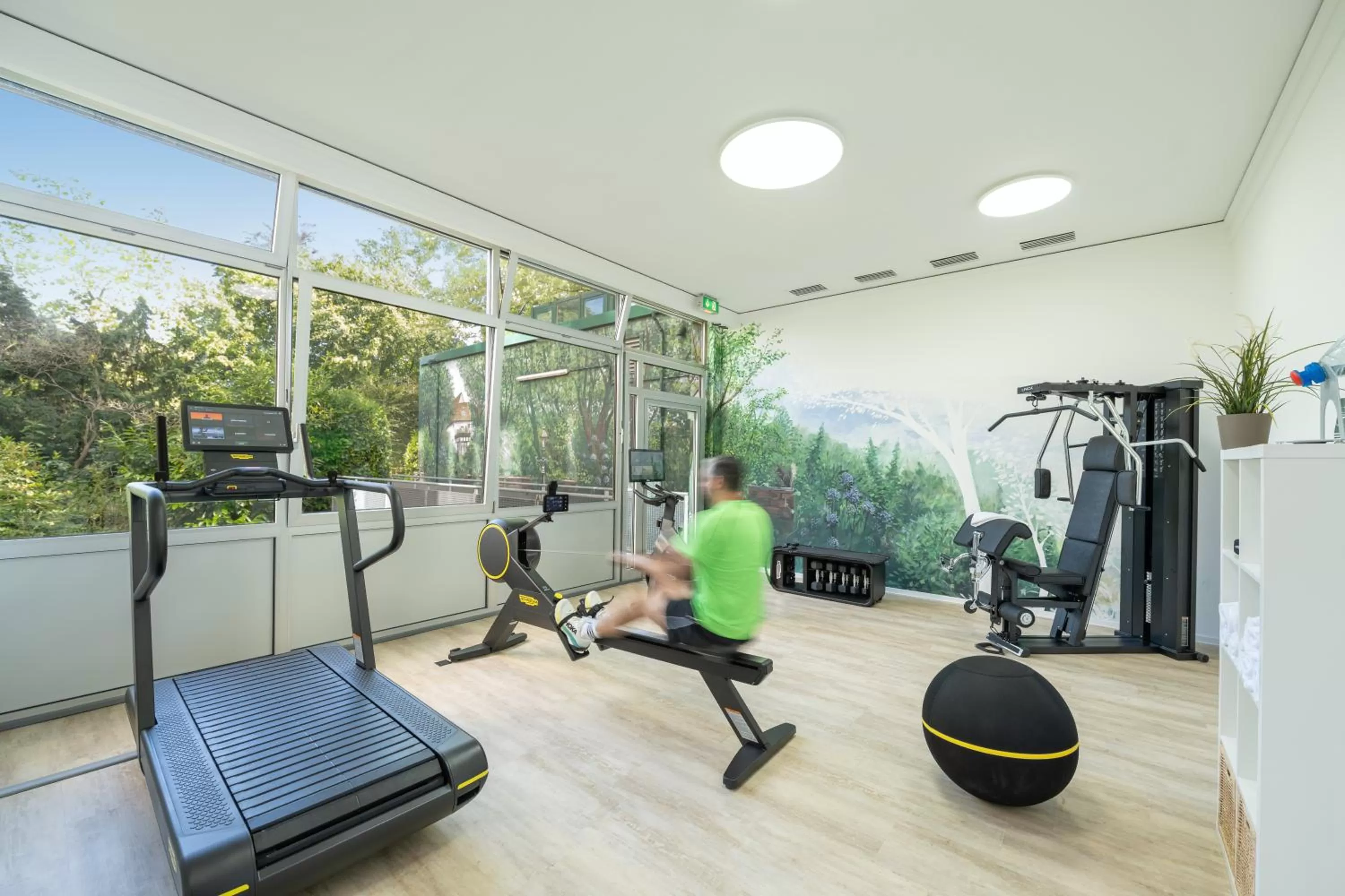 Fitness centre/facilities in Hotel Krefelder Hof