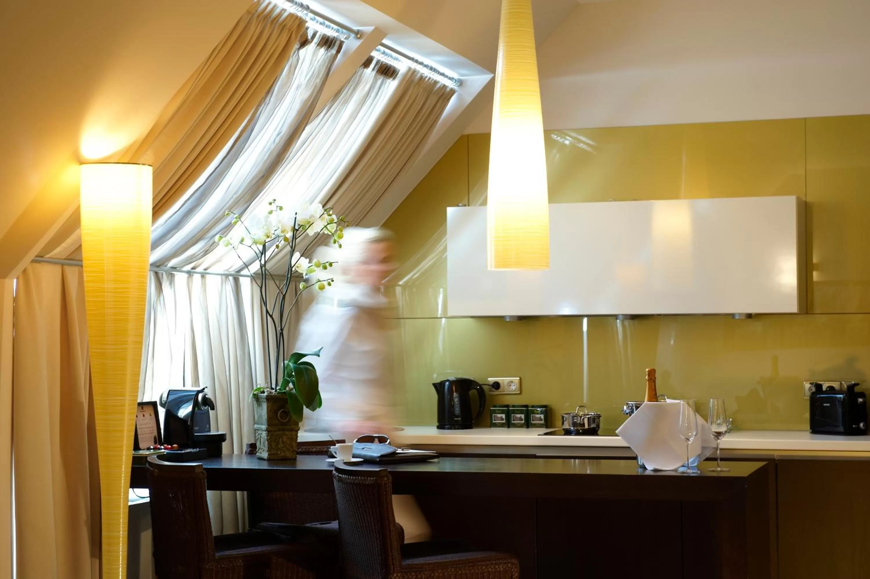 Kitchen or kitchenette in MyPlace Premium Apartments