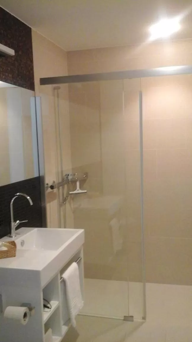 Bathroom in Hotel Flawil