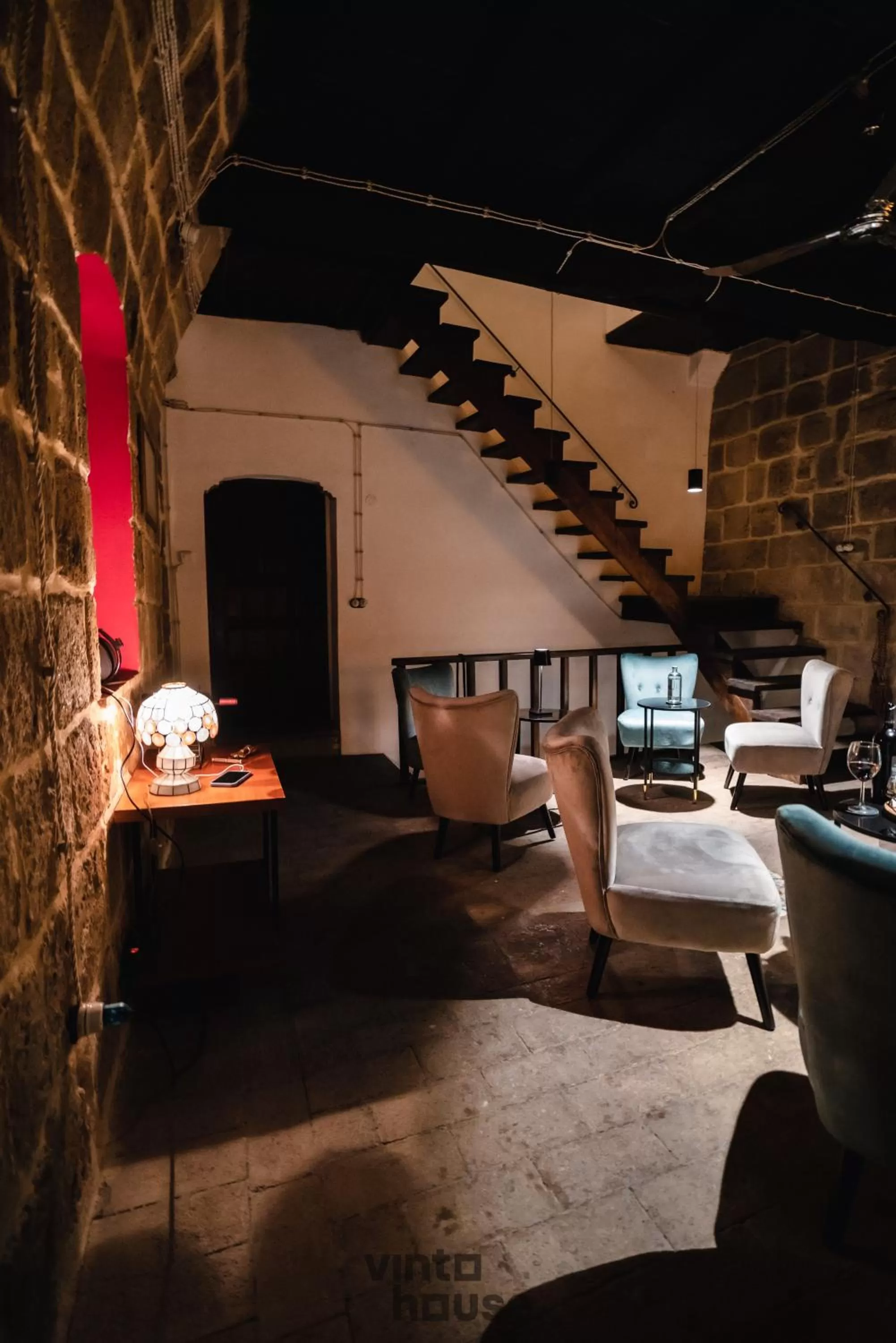 Seating area in Libera Mente Civita