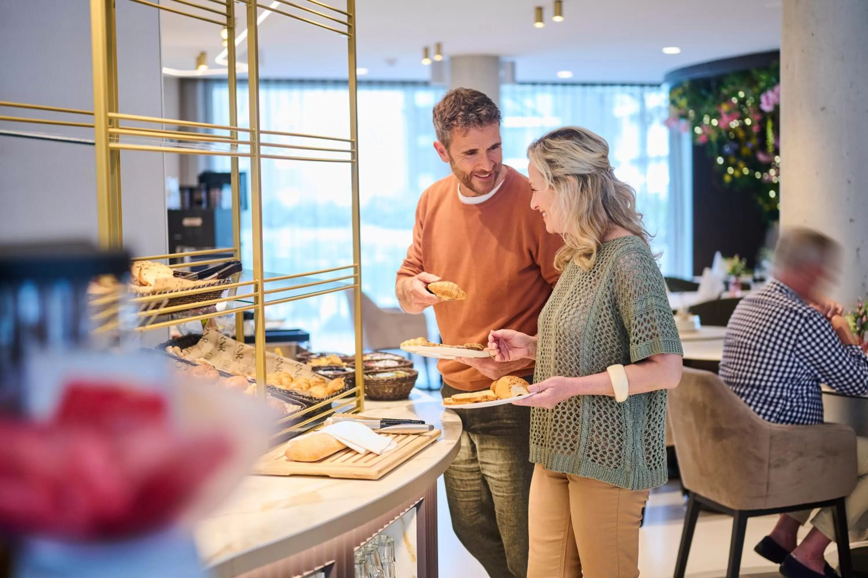 Buffet breakfast in The CORNR Hotel