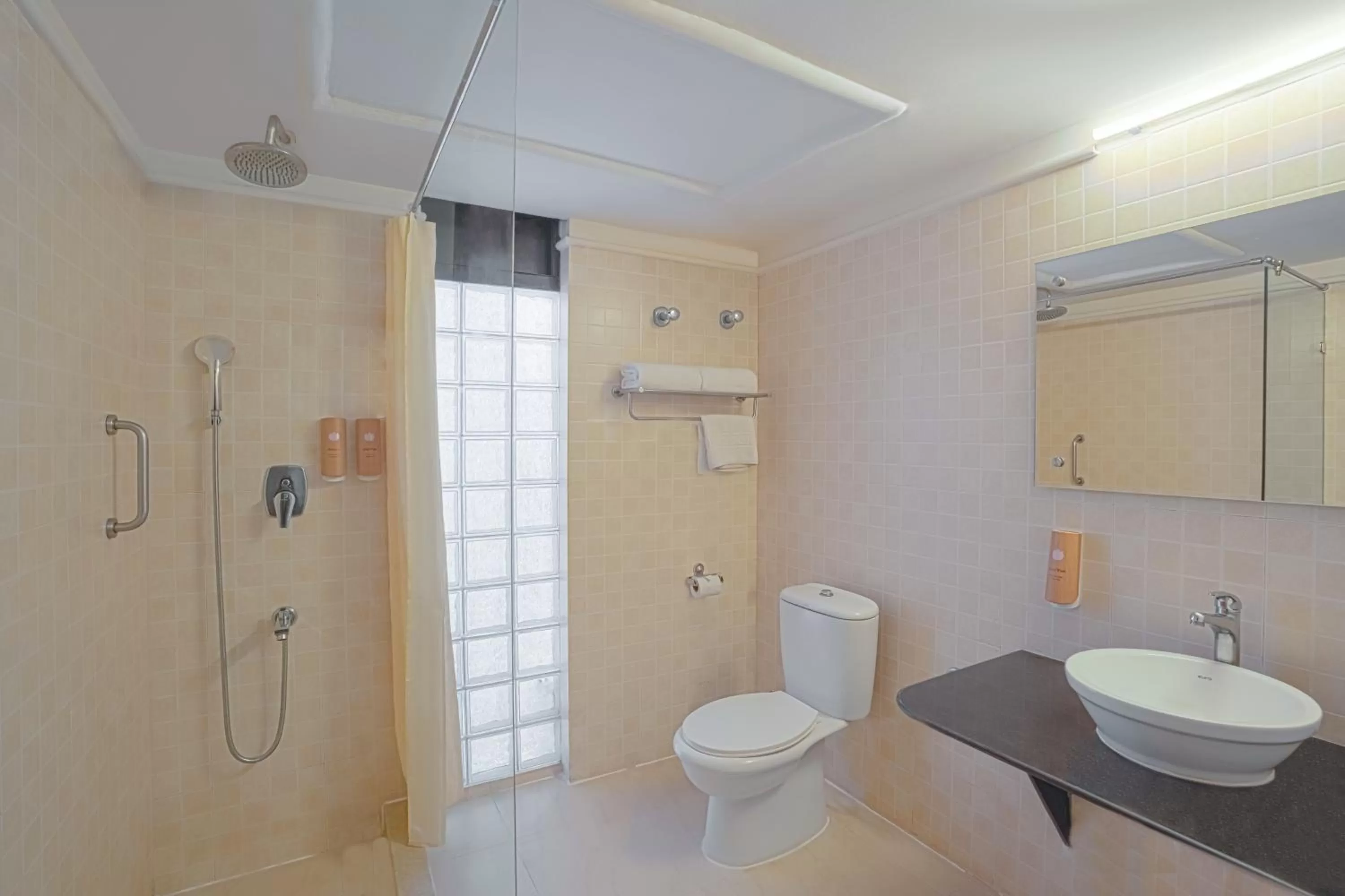 Bathroom in Country Inn Goa Varca Beach - 2 minutes walk to the beach