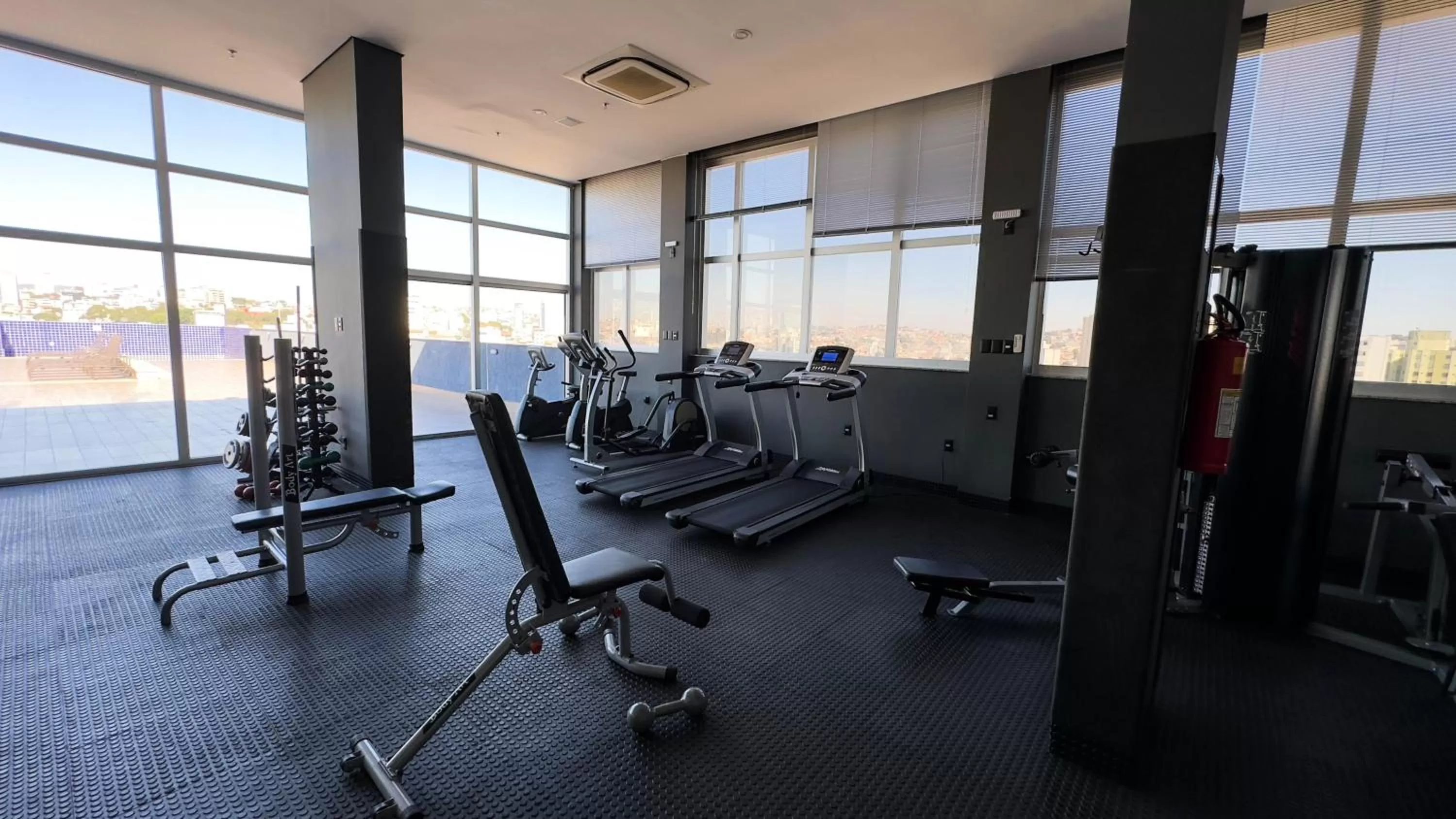 Fitness centre/facilities in Hotel Gran Vivenzo Belo Horizonte