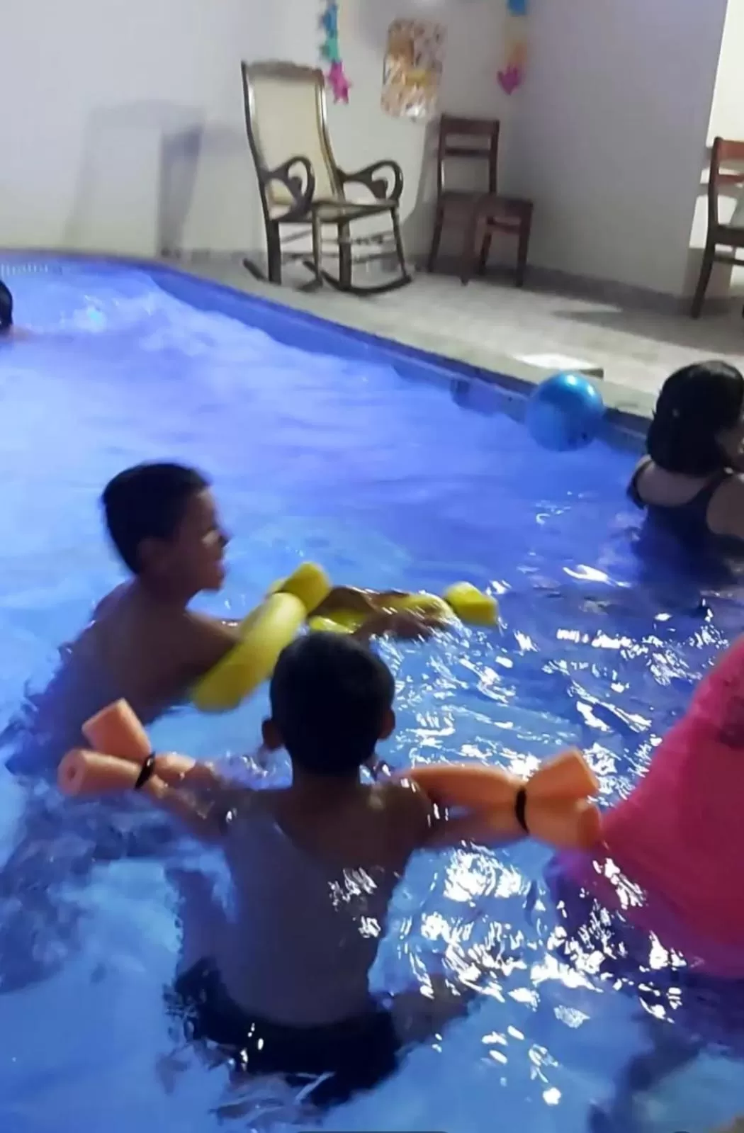 Swimming pool in Hotel Villa Angelo