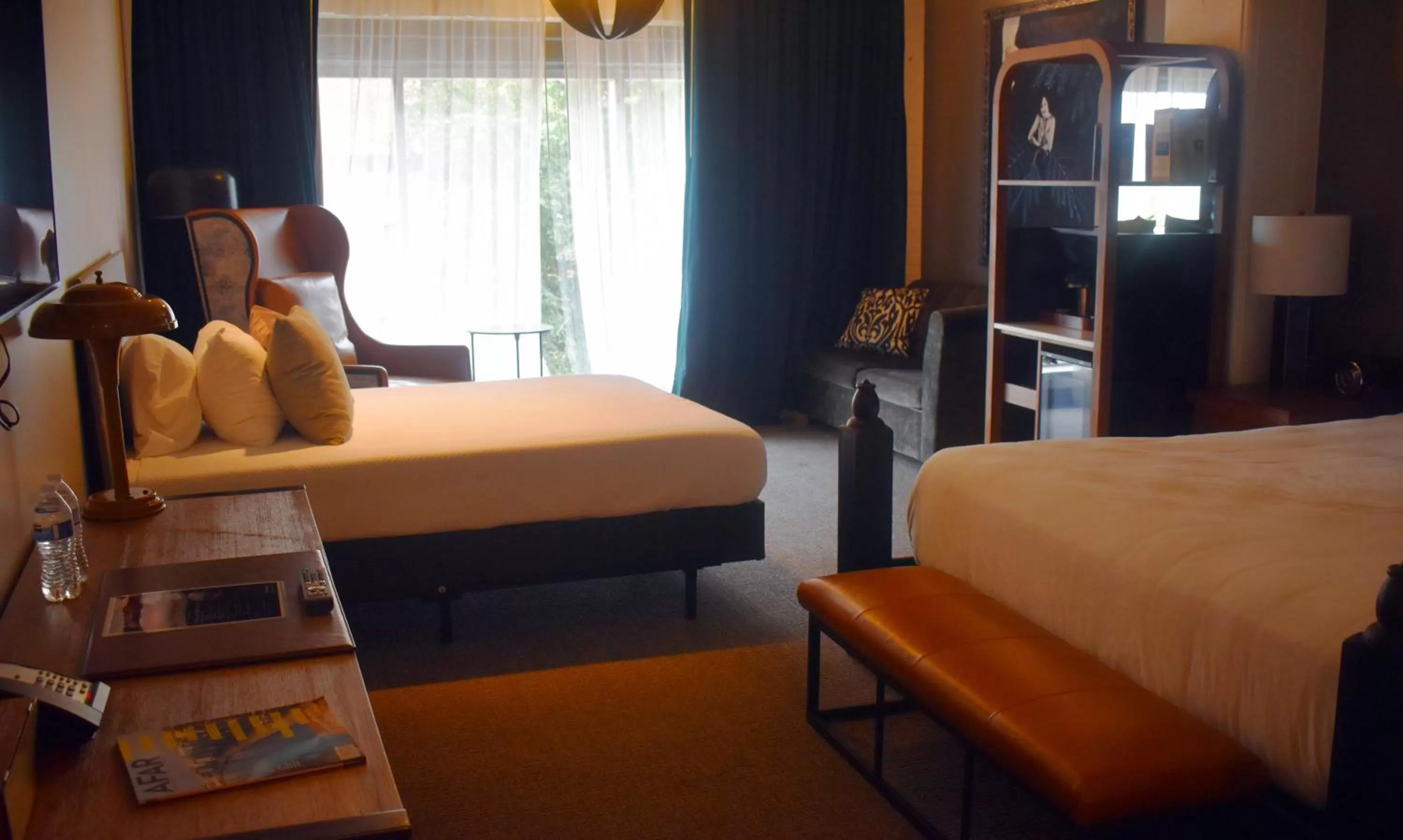 Bedroom in The Last Hotel