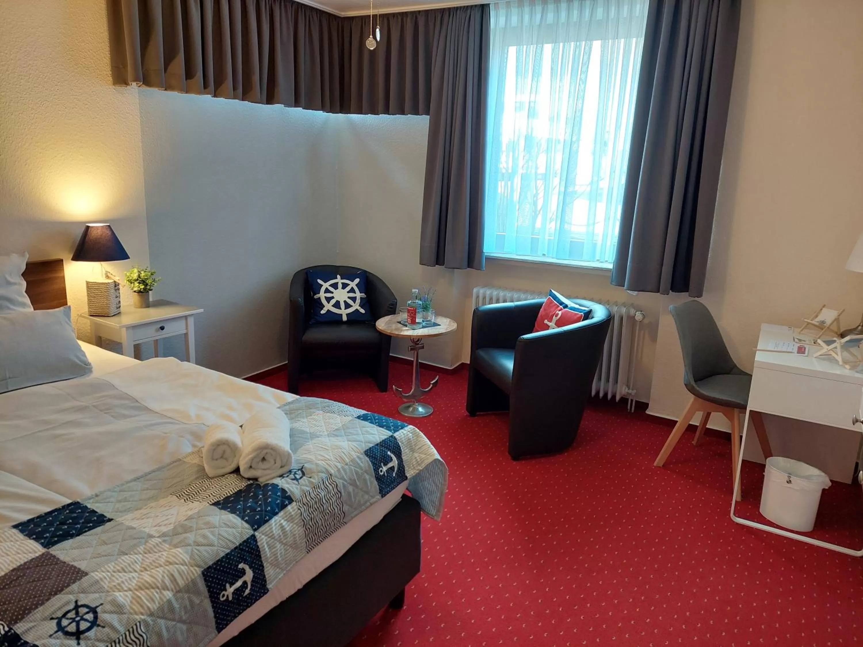 Bed in Hotel Rosmarin