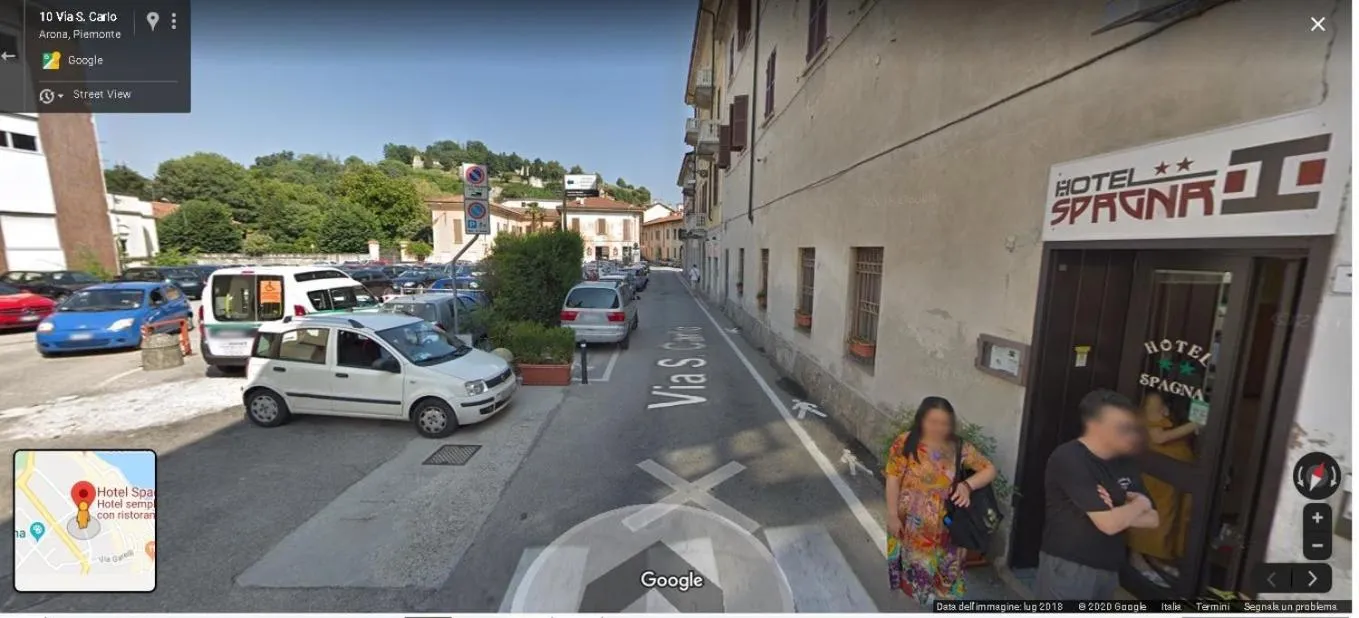 Property building in Hotel Spagna