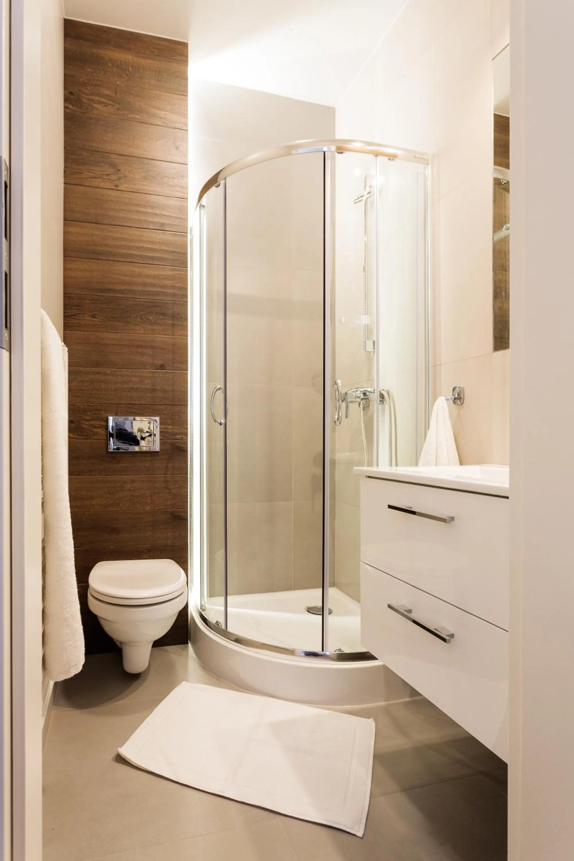 Bathroom in Apartamenty Platinia - komfortowe noclegi Kraków Stare Miasto