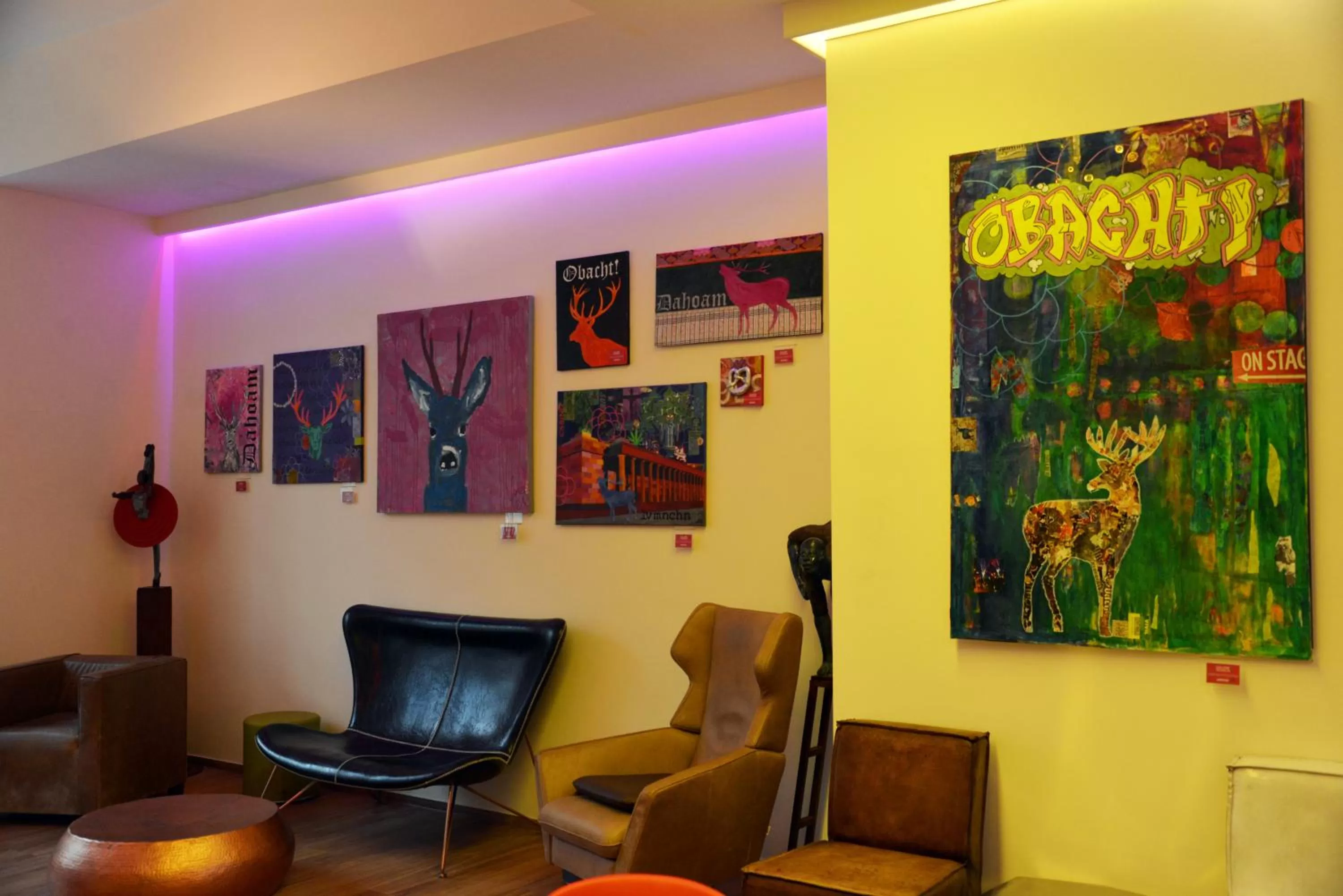 Lobby or reception in Arthotel Munich