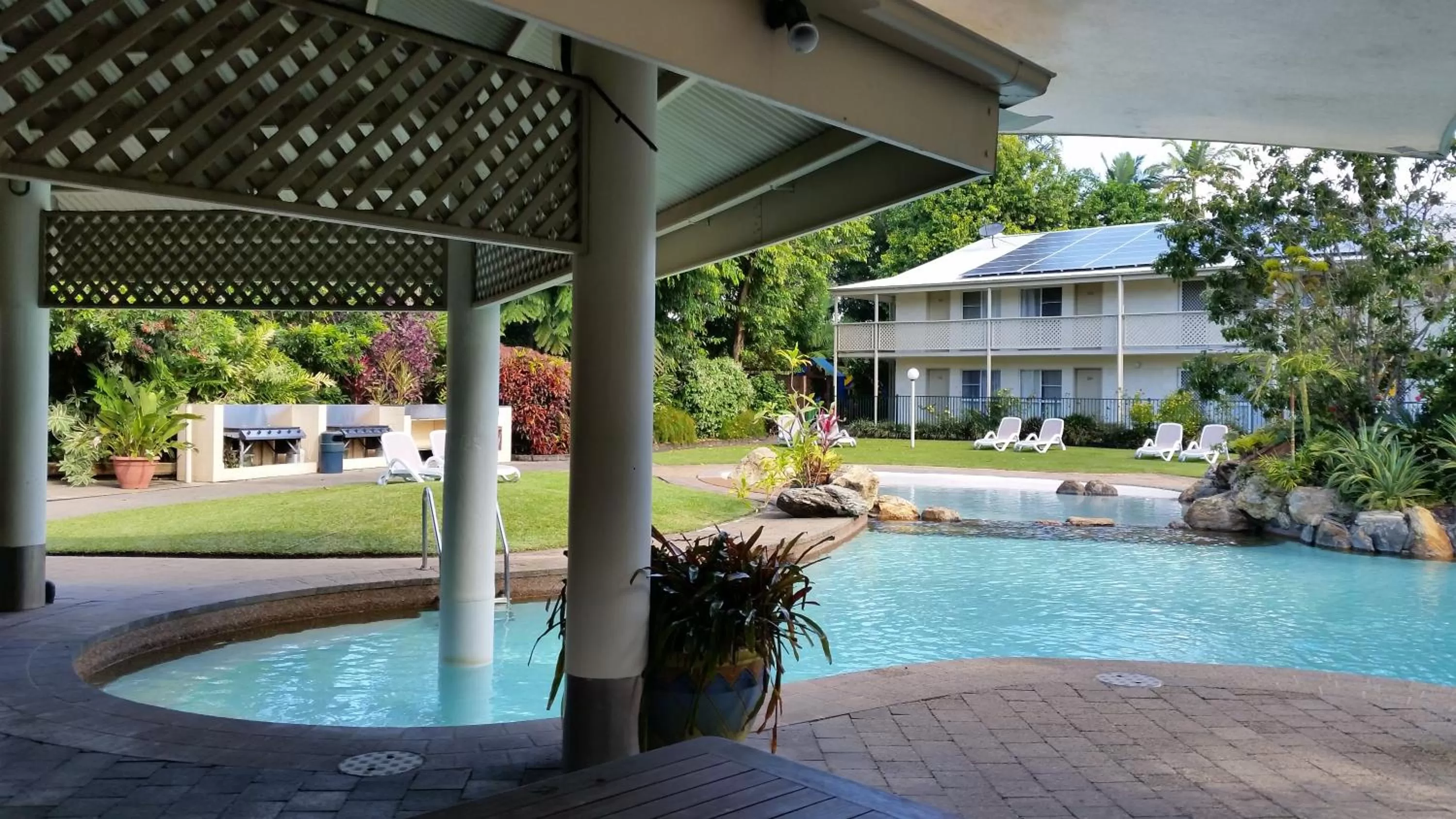 Garden view in Cairns Gateway Resort