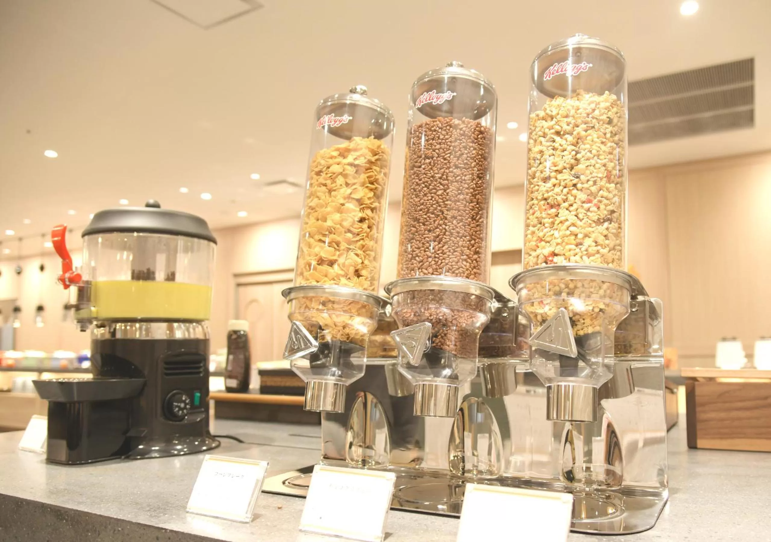 Buffet breakfast in Oriental Hotel Fukuoka Hakata Station