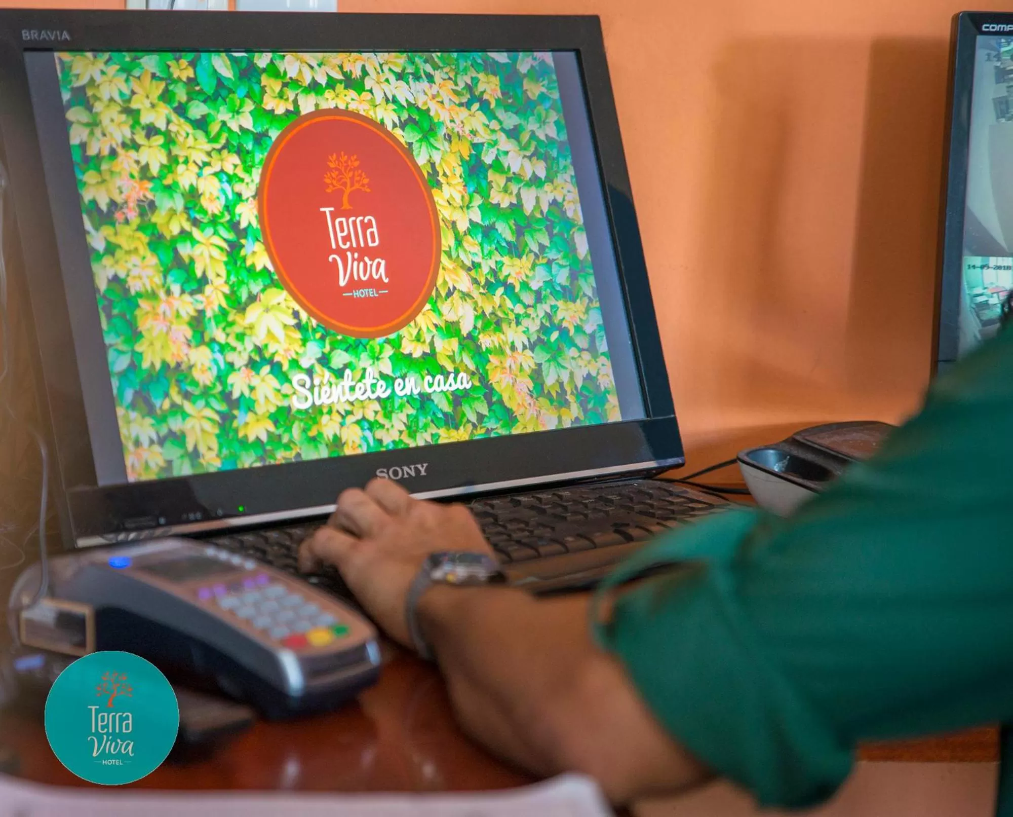 Lobby or reception in Hotel Terra Viva