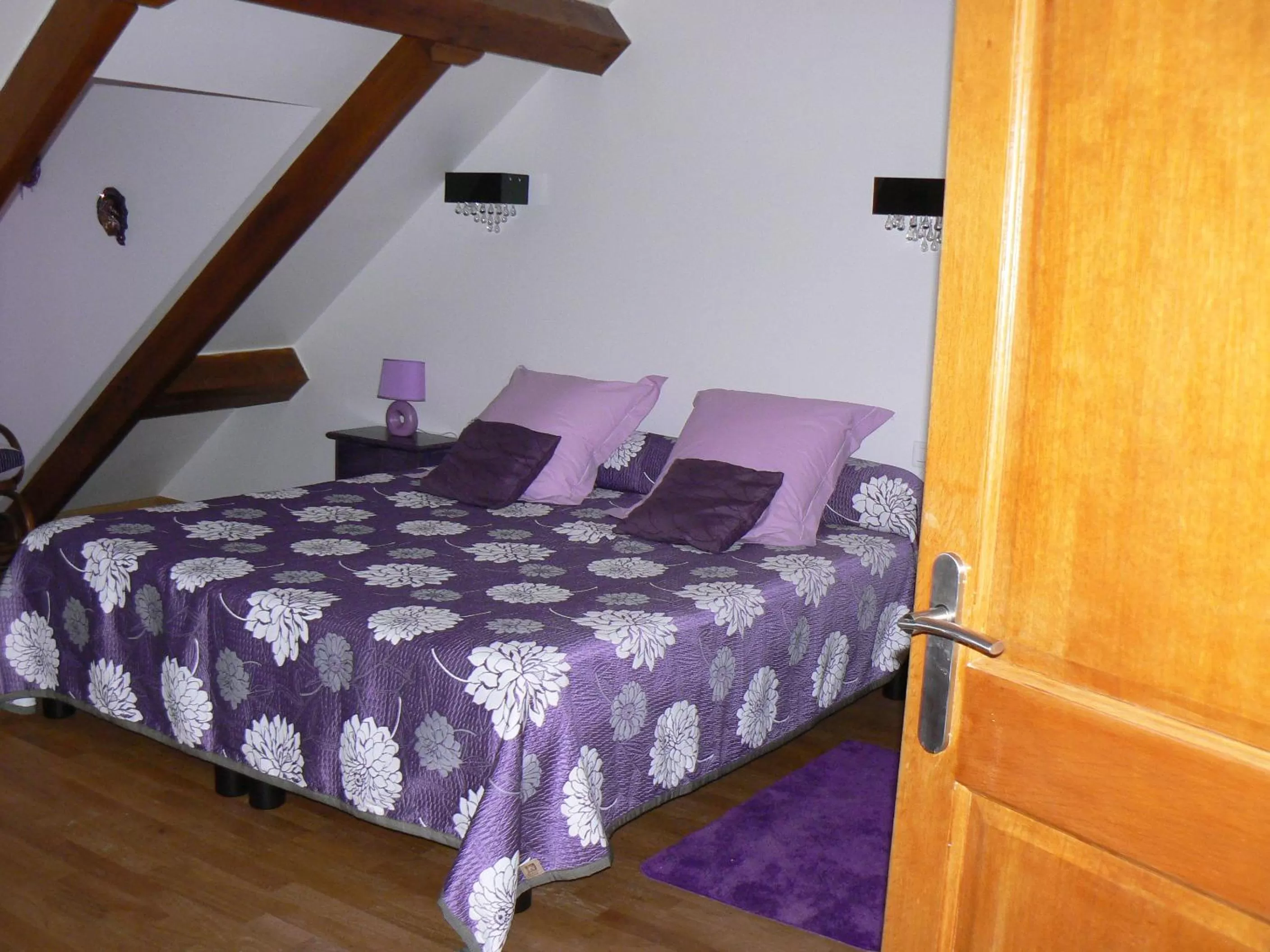 Bed in Le Manoir des Chapelles