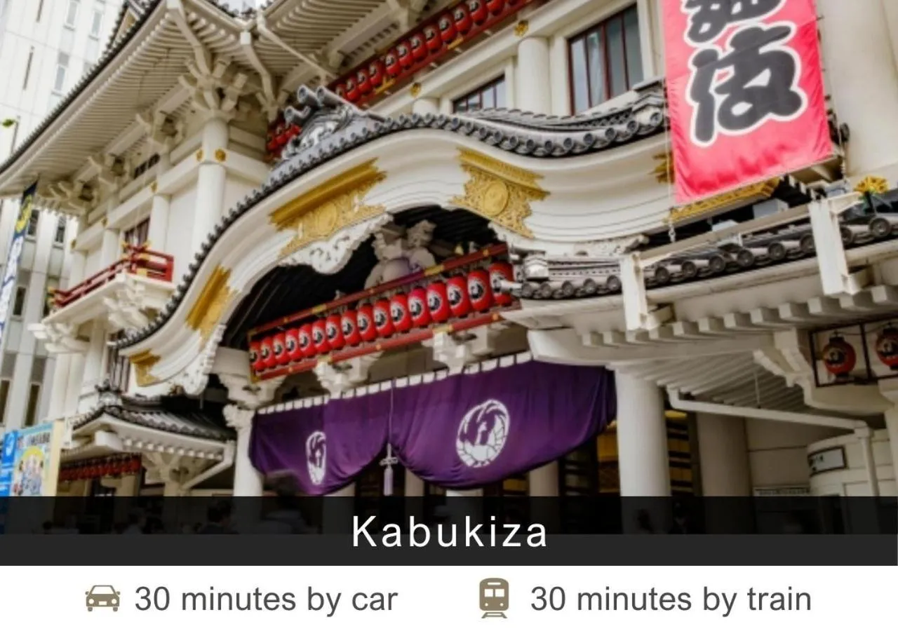 Nearby landmark in Tokyu Stay Shibuya