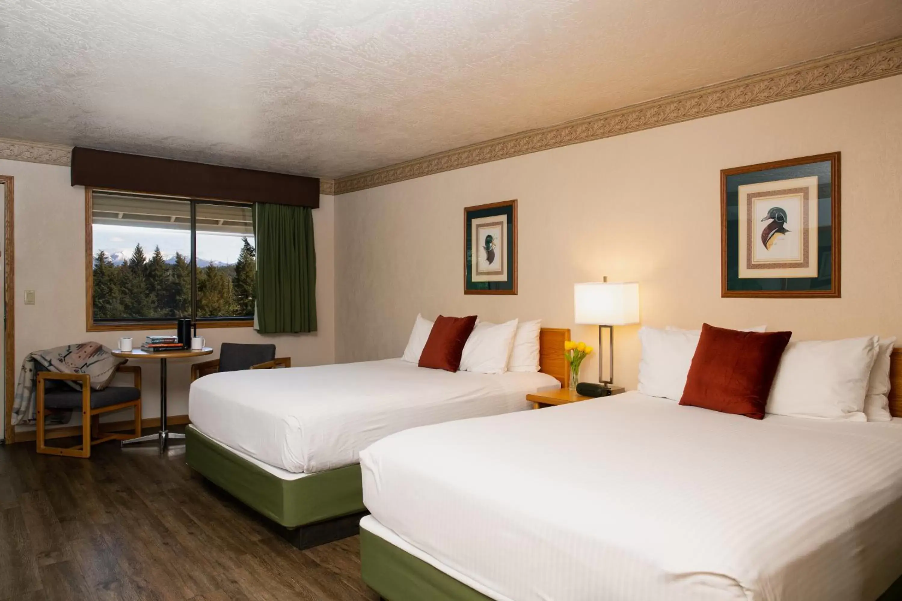 Superior Queen Room with Two Queen Beds in Timbers Motel Superior Queen Room with Two Queen Beds in Timbers Motel