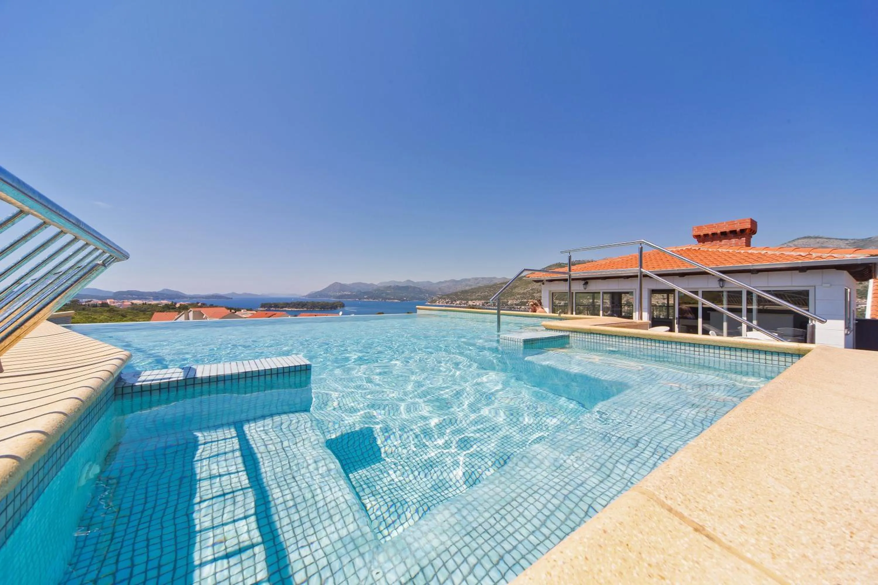 Swimming pool in Villa Antea Apartments with Free Parking