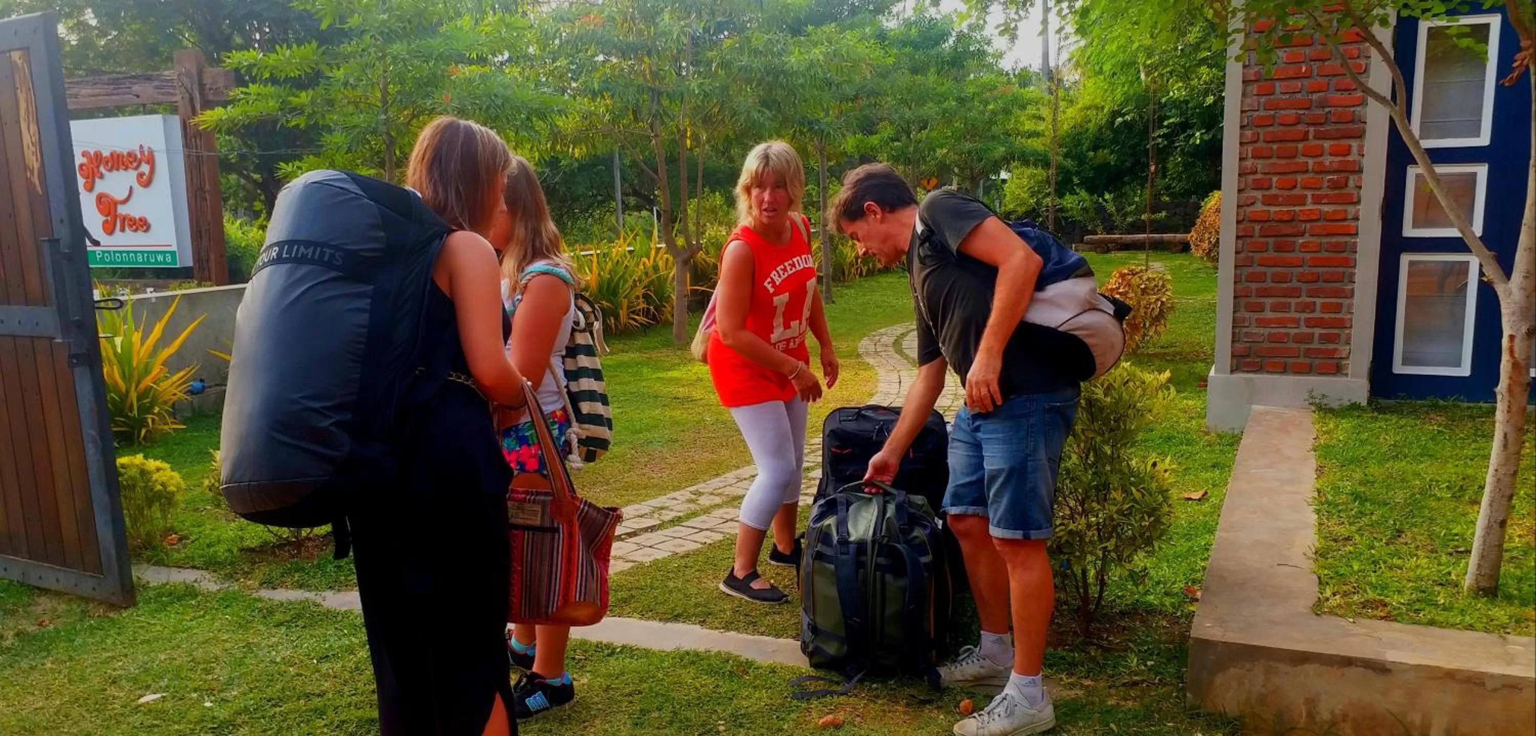 People in Honey Tree Polonnaruwa