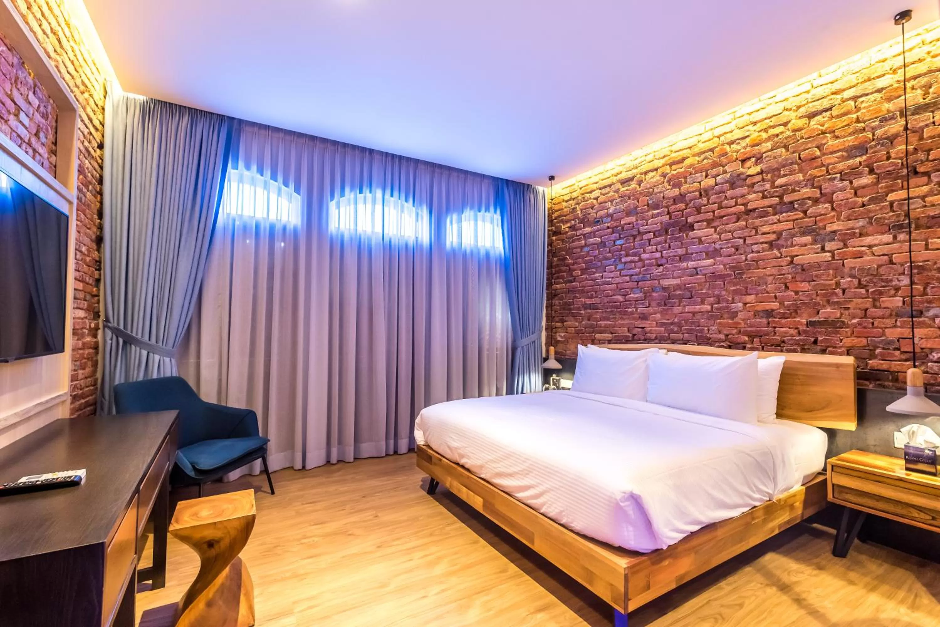 Bedroom, Bed in Tien Terrace Macalister