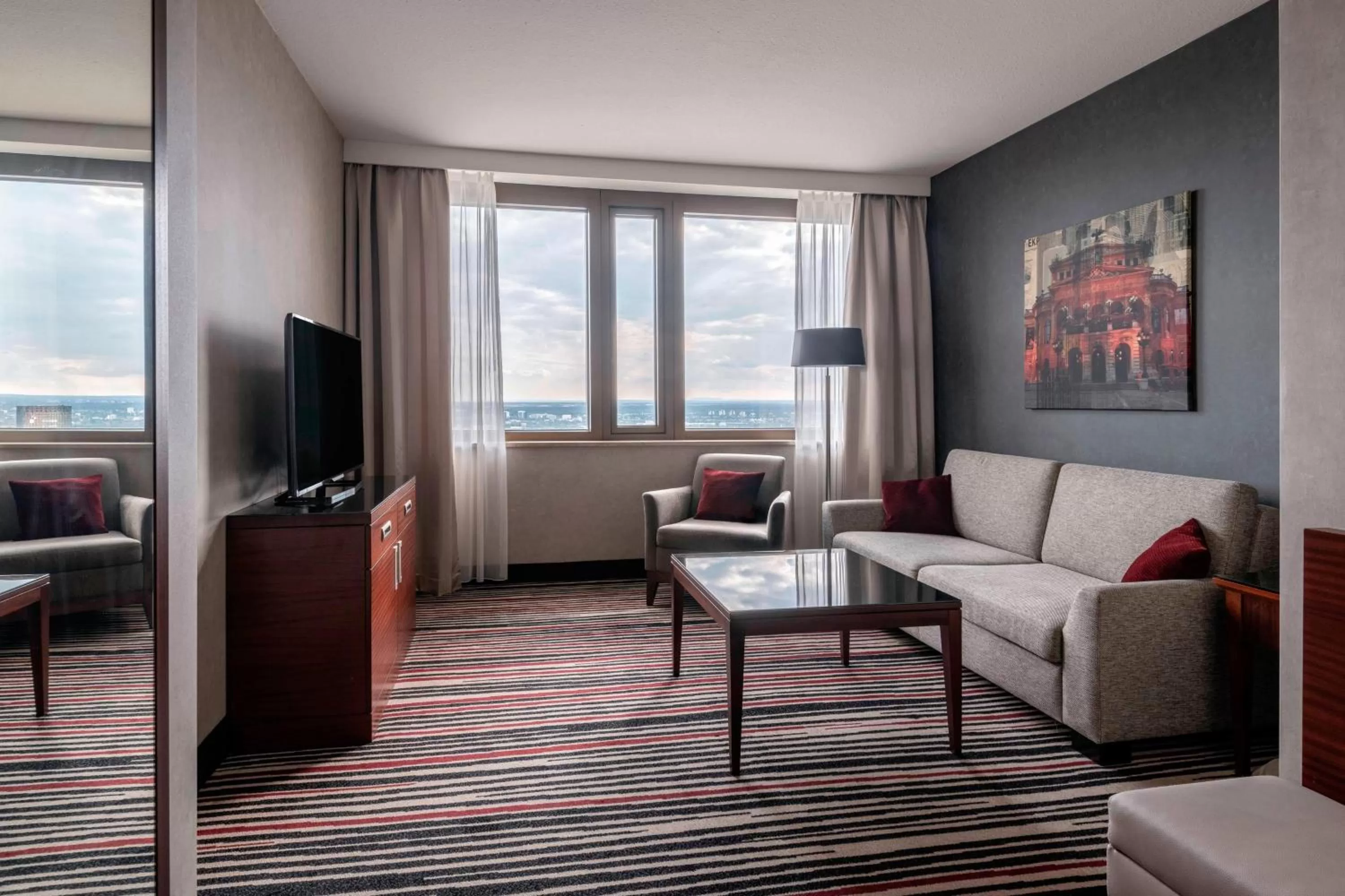 Living room in Frankfurt Marriott Hotel
