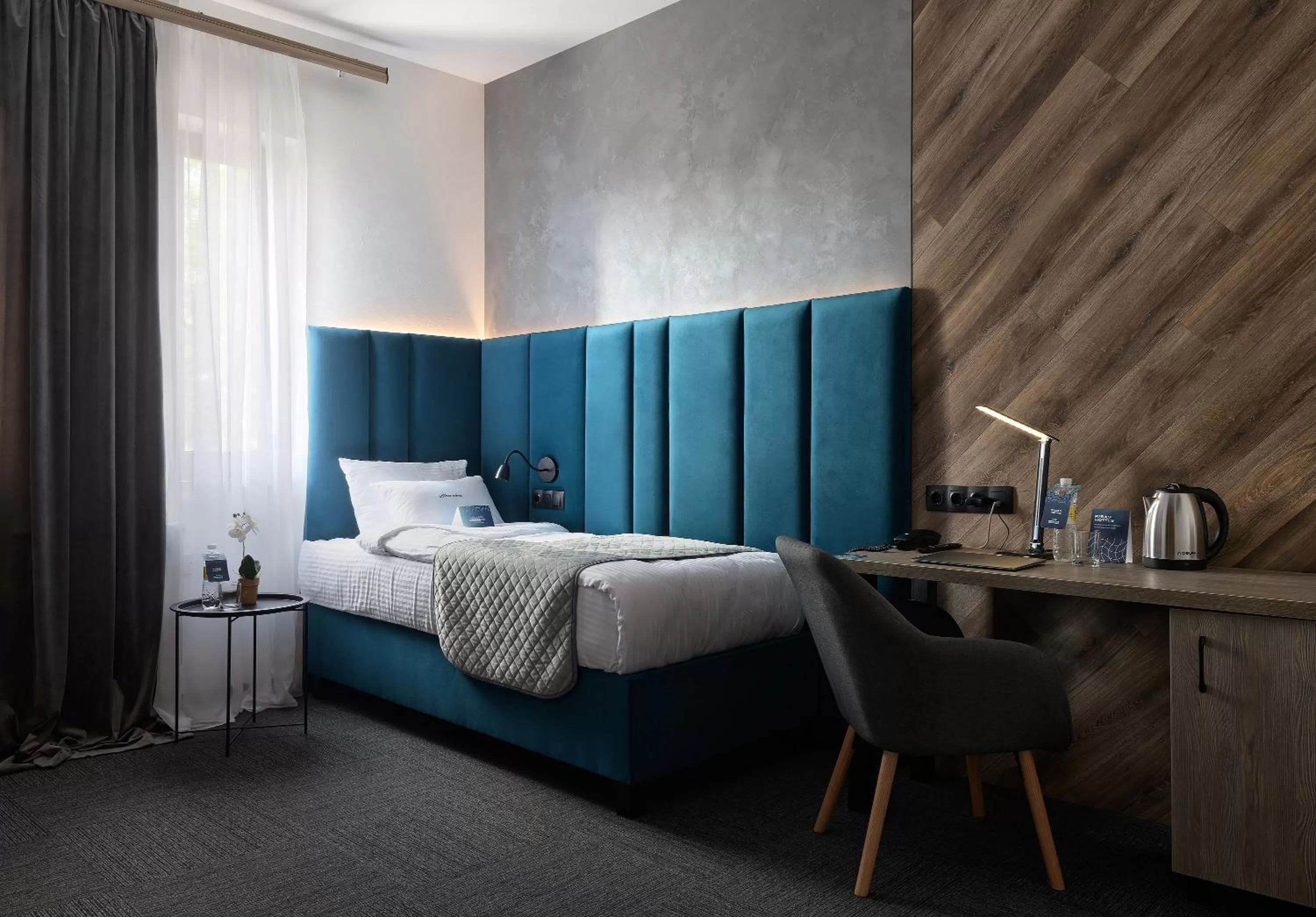 Bed in Ribas Rooms Bila Tserkva