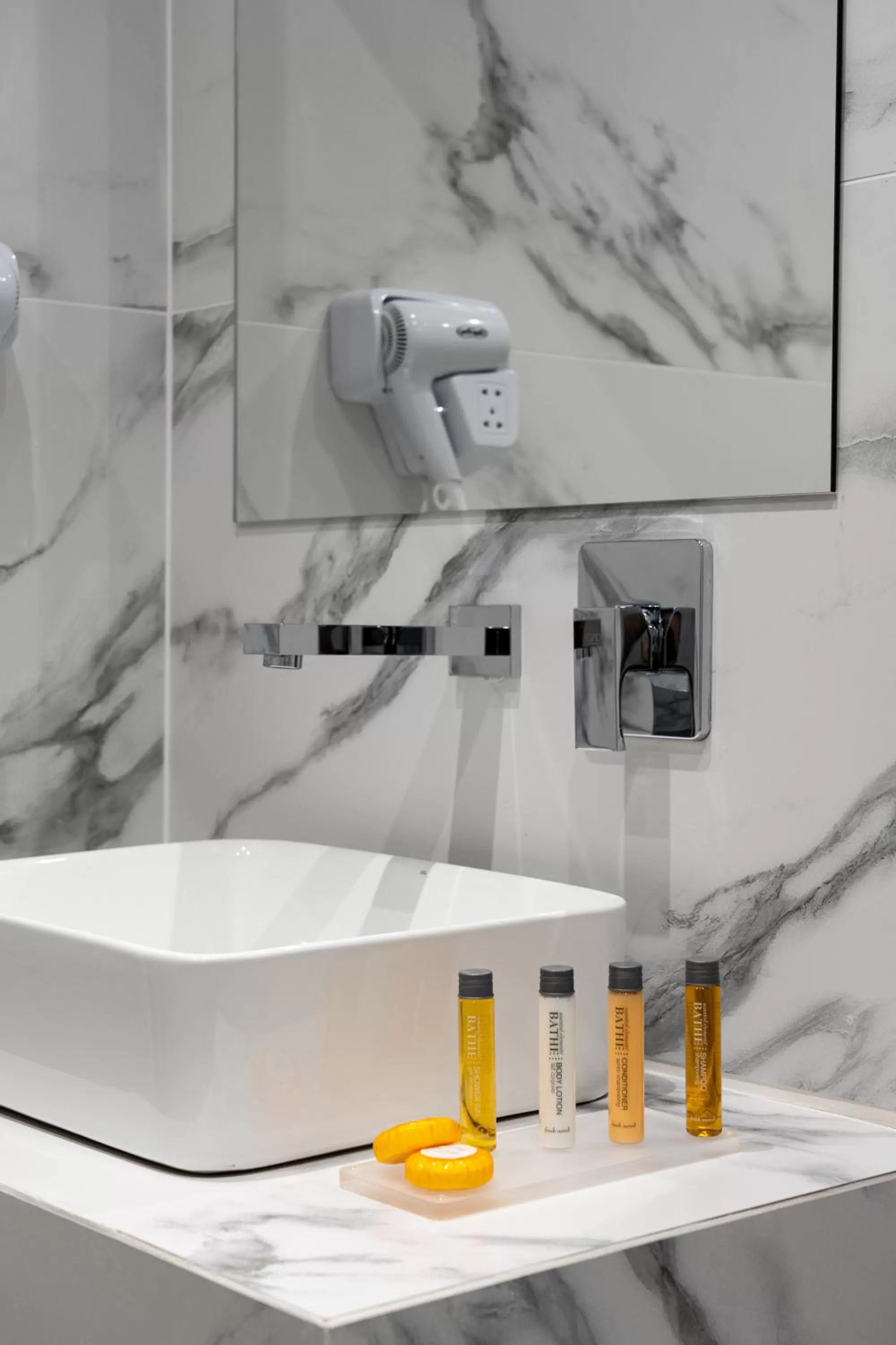 Bathroom in Evripidou Suites