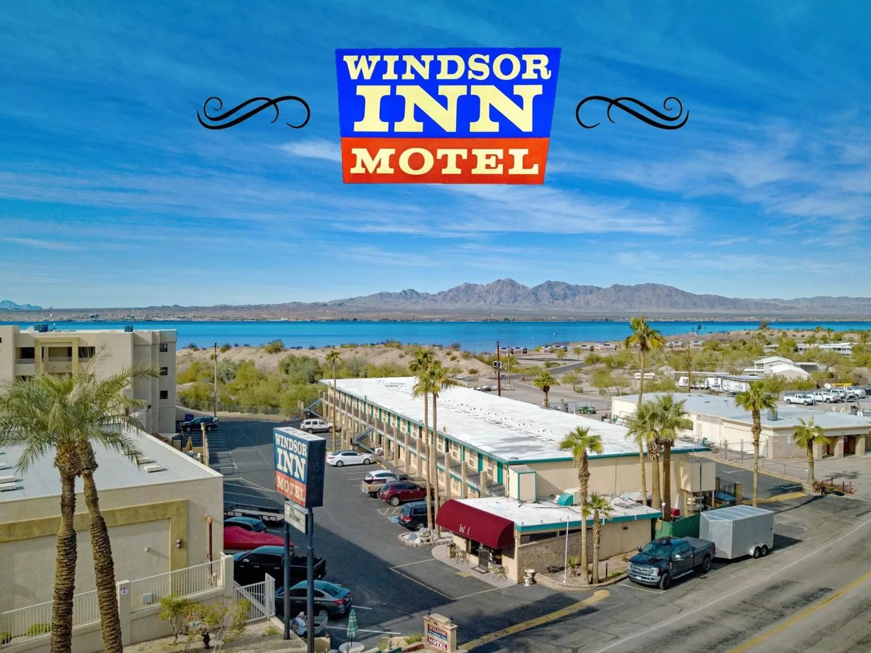 Property logo or sign in Windsor Inn Lake Havasu City