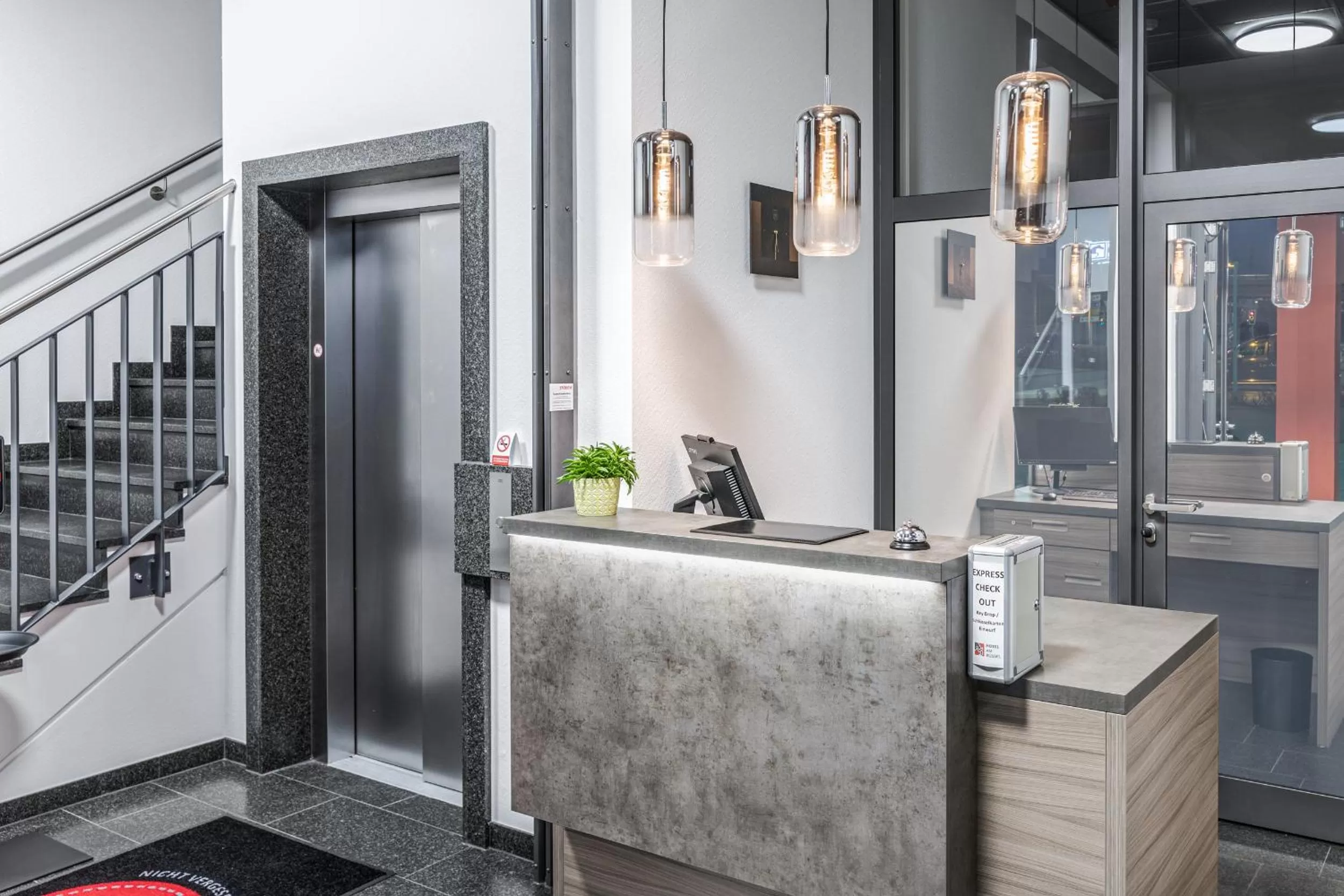 Lobby or reception in Hotel am Rüssel