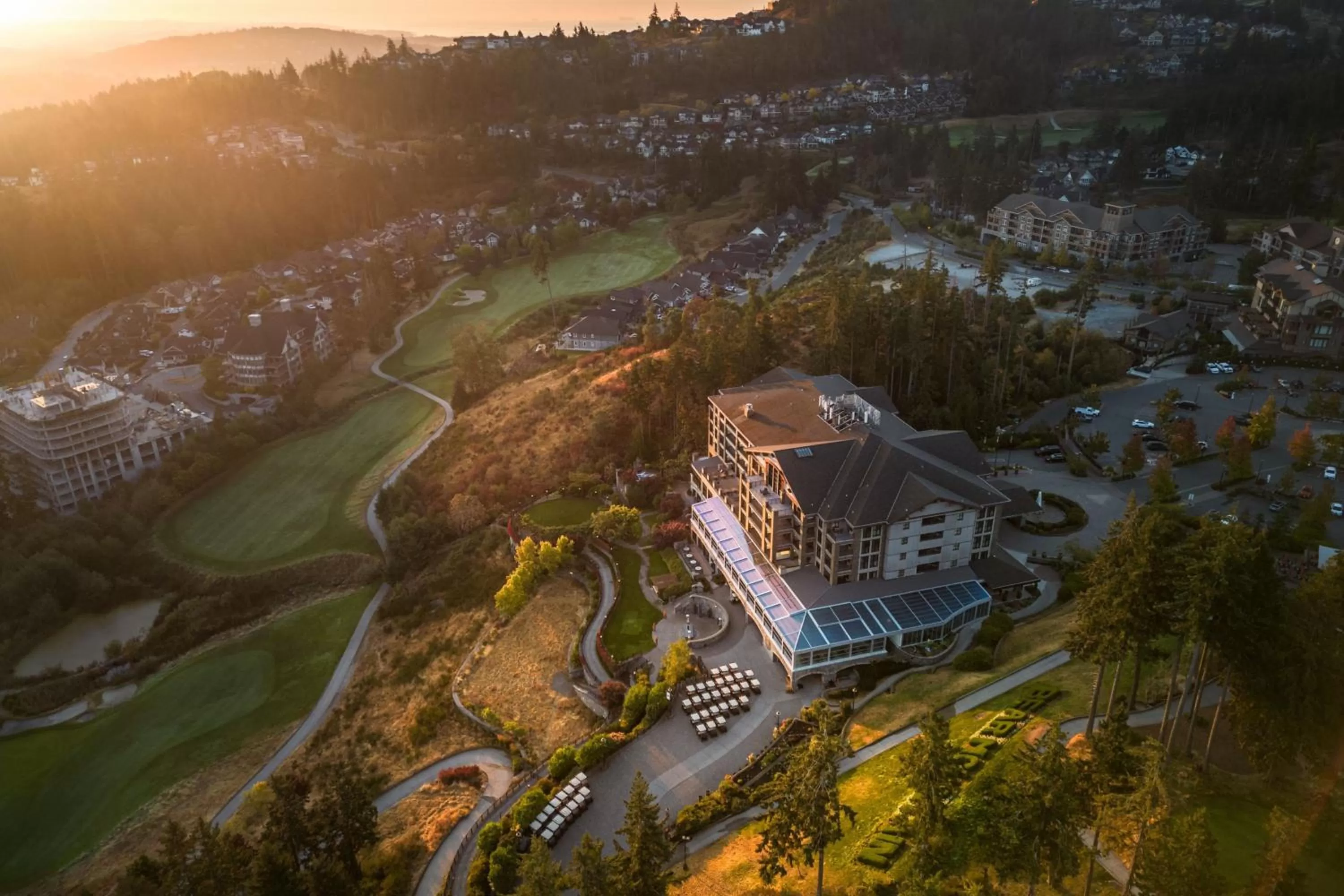 Property building in The Westin Bear Mountain Resort & Spa, Victoria